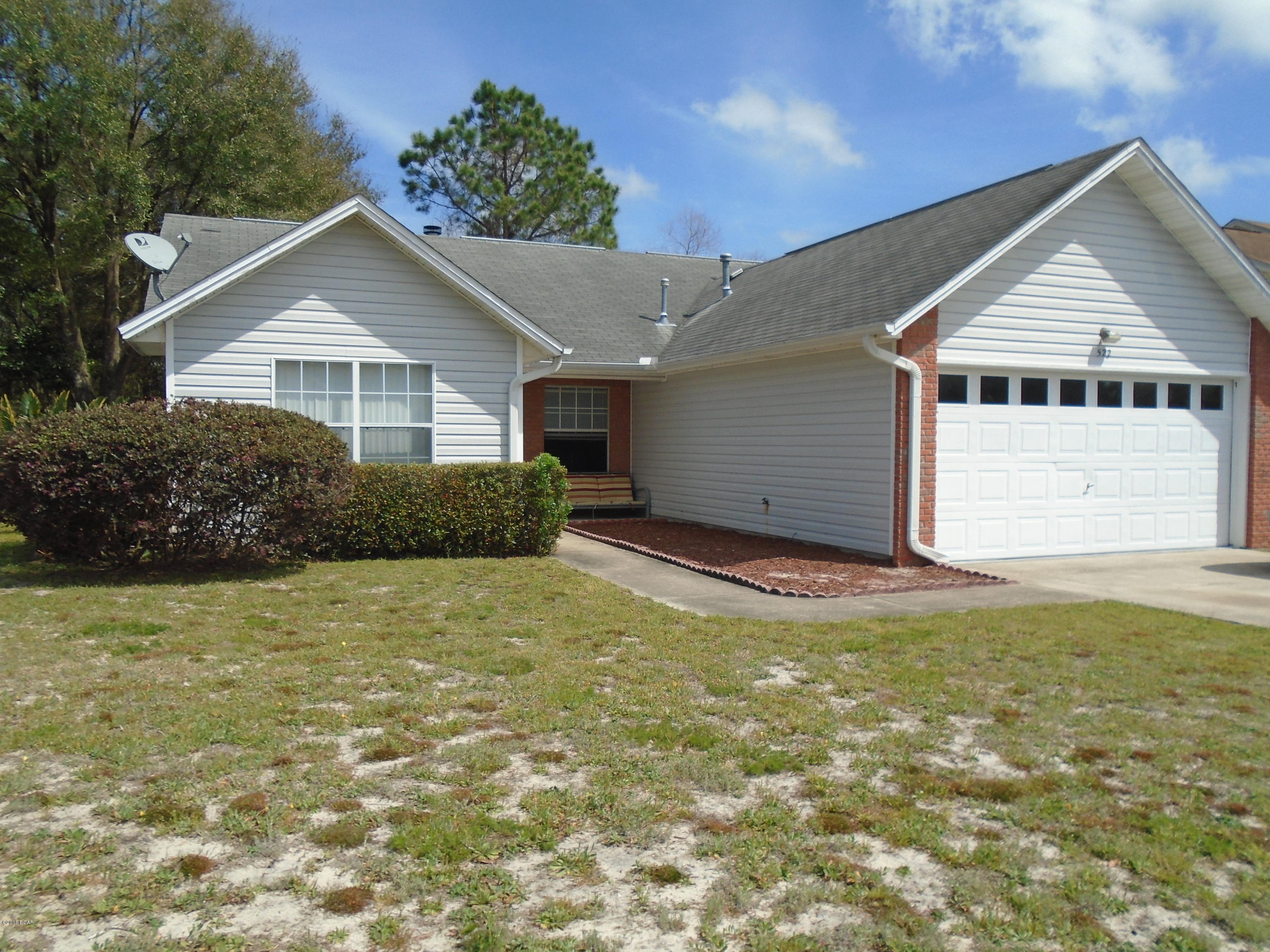 3 bedroom 2 bath home, fenced back yard, 2 car garage near Tyndall AFB. All property sizes and ages are approximate, please measure and/or verify if important. School assignments are subject to change, please check with Bay County for most accurate information. Deposit is the same as the rent. Pets allowed w/ non-refundable pet fee