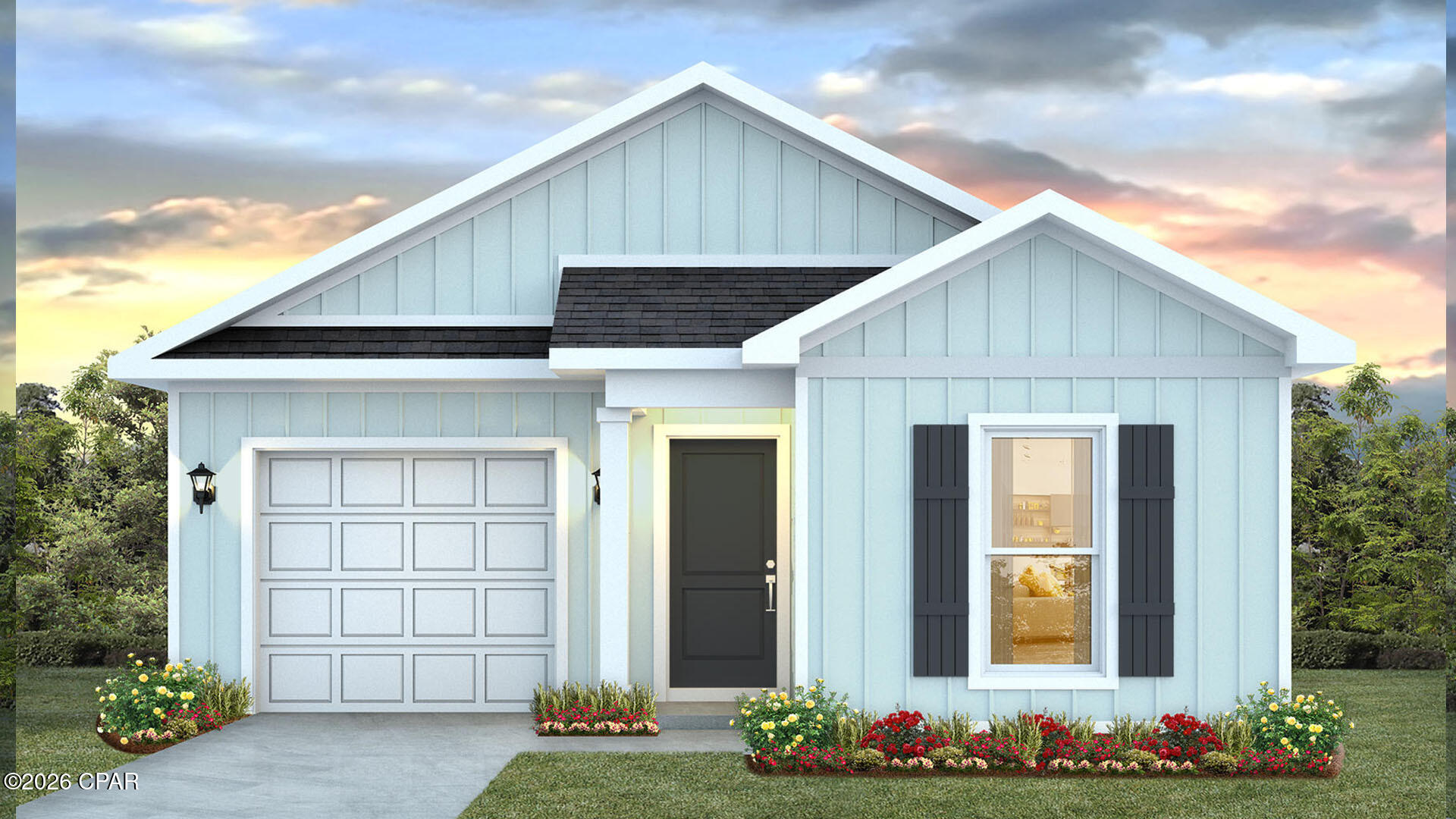 This pre-construction homesite offers the opportunity to secure new construction prior to groundbreaking. This property will be developed with the Delilah floorplan and built to current design standards and specifications. Buyers may have the ability to personalize select finishes depending on the stage of construction. Estimated completion timelines and build details available upon request.

Entering the home through the covered entry, you will find a hall with two delightful guest bedrooms, each offering a peaceful retreat for your family or guests. The guest bedrooms share a full bath with a single vanity and shower tub combination. Continuing through the hall, you will enter the heart of the home where an open-concept layout unites the kitchen, dining and living areas. This is an ideal space for entertainment and relaxation and offers guests and family a comfortable living space. The Delilah floorplan is designed as a cottage style home, with a comfortable layout and a single car garage. The well-equipped kitchen features modern cabinetry, a generous center island for meal preparation, and effortless interaction with family and guests. Adjacent to the kitchen, there is a small pantry and a laundry room that can accommodate a full-size washer and dryer. The living area provides access to the back patio, where you can dine al fresca or just enjoy your mornings outdoors. Features of this home will include quartz countertops, EVP flooring throughout, matte black plumbing fixtures and appliance package that will include a stove, microwave and dishwasher.

The primary bedroom is situated at the back of the home and has a sizable walk-in closet and an ensuite bathroom with a single sleek vanity and a rejuvenating shower. Images are of a Delilah model home and may include custom design features not available in other homes. Furnishings and decorative items are not included with home purchase.
