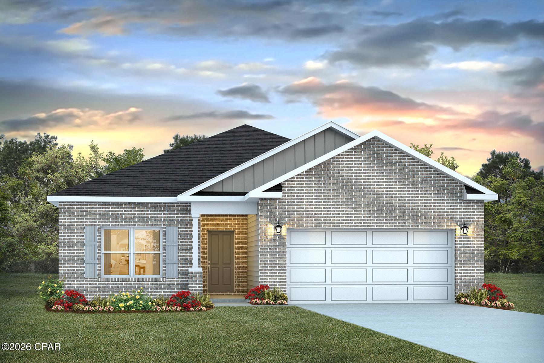 Welcome to the Walker, a new home floor plan located at the peaceful Hodges Bayou Plantation in Southport, Florida. The Walker is a thoughtfully designed 3-bedroom, 2-bathroom, one-story home with 1,631 square feet of modern living.
Step inside to this beautiful home and find engineered vinyl plank flooring throughout the home, plus cozy carpet to greet your feet in the bedrooms. The front bedrooms, bathroom, and garage are close to the entryway and welcome you into an open living room and kitchen concept, perfect for having guests over. Granite countertops, white cabinetry with soft-close in the kitchen and bathrooms, and the kitchen island makes hosting or serving dinner at the bar a breeze. Complete with a pantry, and stainless-steel appliances including smooth top range, microwave, and dishwasher means your kitchen is fully equipped. The living room has plenty of windows for natural lighting and leads right to the back door. Each bedroom comes with cozy-soft carpet floors and spacious closets. The Primary Bedroom features a bathroom with a detached shower and double vanity with granite countertops. The walk-in closet is adjacent to the bathroom, meaning more space in your bedroom. 
Appreciate the convenience of a Smart Home technology package, featuring keyless entry and an intuitive control panel for your thermostat, lighting, and security systems. The exterior of this home features Hardie Color Plus Siding and is uniquely engineered to stand up to the harshest elements from wind, rain, fire, freezing temperatures, and hail. Dimensional shingles with 30-year warranty. A landscaped front flower bed at entry way and fully sodded yard. Our Hodges Bayou community features underground utilities making it less susceptible to damage from severe weather leading to fewer outages and more reliable service. Sidewalks line every street so you can enjoy the unbeatable Florida sunsets and sunrises on your walk with the kids or the dogs. Whatever room in this house you're in, you will feel right at home. Contact us today to find your home at Hodges Bayou Plantation! Don't forget to ask us about available upgrades and options for this home!

The Walker is a lovely addition to the new homes at Hodges Bayou Plantation. Contact us today for more information or to schedule a tour of this community!
