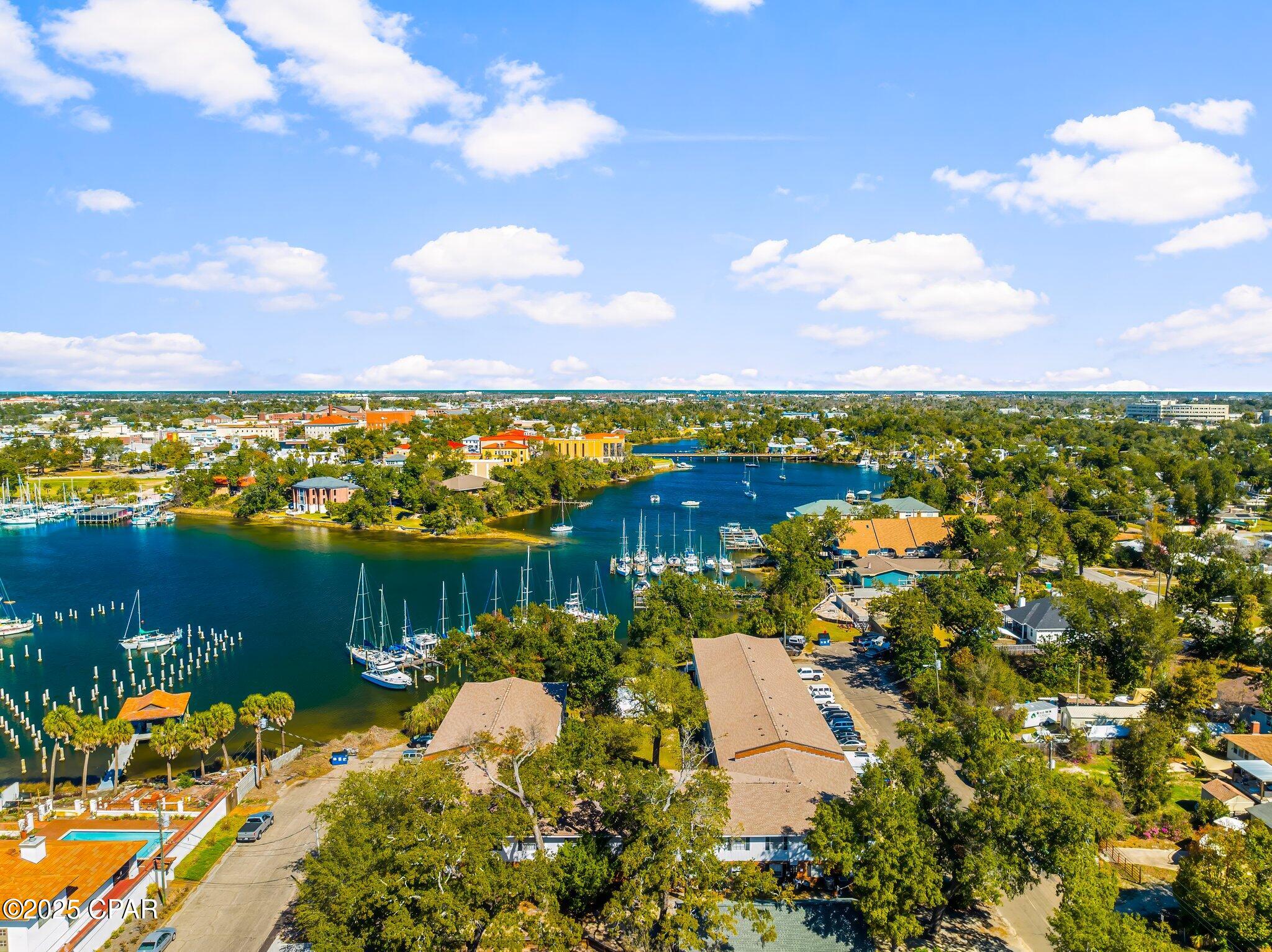 UNDER CONTRACT. SELLER WILL CONSIDER BACK UP OFFERS. This exceptional 34-unit waterfront community, complete with a 22-slip marina, is now offered at a newly adjusted price, creating an even stronger value proposition for investors. In addition to its comprehensive renovations and prime waterfront amenities, the property includes an income-generating on-site laundry facility and a low-maintenance marina that produces steady net revenue, further strengthening the asset's operational performance.

With 22 units fully renovated down to the studs in 2020, upgraded mechanicals, new roofs, contemporary interiors, and a history of consistently high occupancy, this community offers both stability and long-term growth potential. Positioned within the heart of Downtown Panama City's ongoing revitalization--featuring upgraded streetscapes, improved walkability, and renewed waterfront development--this asset remains one of the most compelling opportunities in the market. The pricing adjustment simply aligns the offering with current investor activity and enhances the property's already strong return profile.