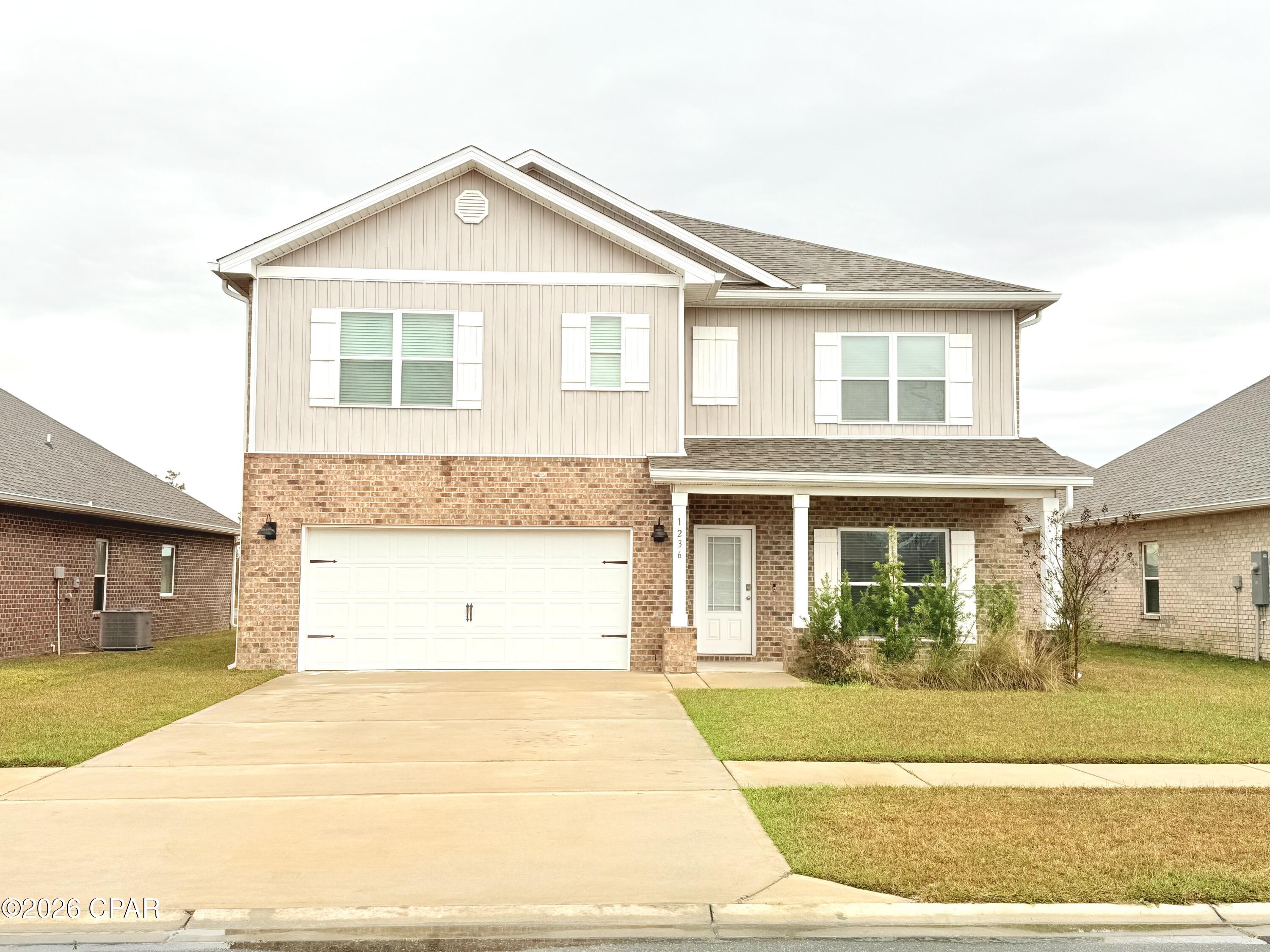 Your Next Dream Home Awaits! Experience the perfect blend of comfort, style, and exceptional value in this beautifully designed 5-bedroom, 3-bath home located in the desirable Andrews Park community. Competitively priced to offer outstanding value, this spacious home features an open-concept layout filled with natural light. The main floor includes a guest bedroom and full bath, while the versatile front room is perfect for a home office, game room, or second living area. The kitchen is the heart of the home, featuring granite countertops, stainless steel appliances, and ample space for cooking and entertaining. Upstairs, the private owner's suite provides a relaxing retreat with a spacious bath, while additional living room and bedrooms offer flexibility for family or guests. Complete with a two-car garage, this beautifully maintained home combines comfort, functionality, and remarkable value.