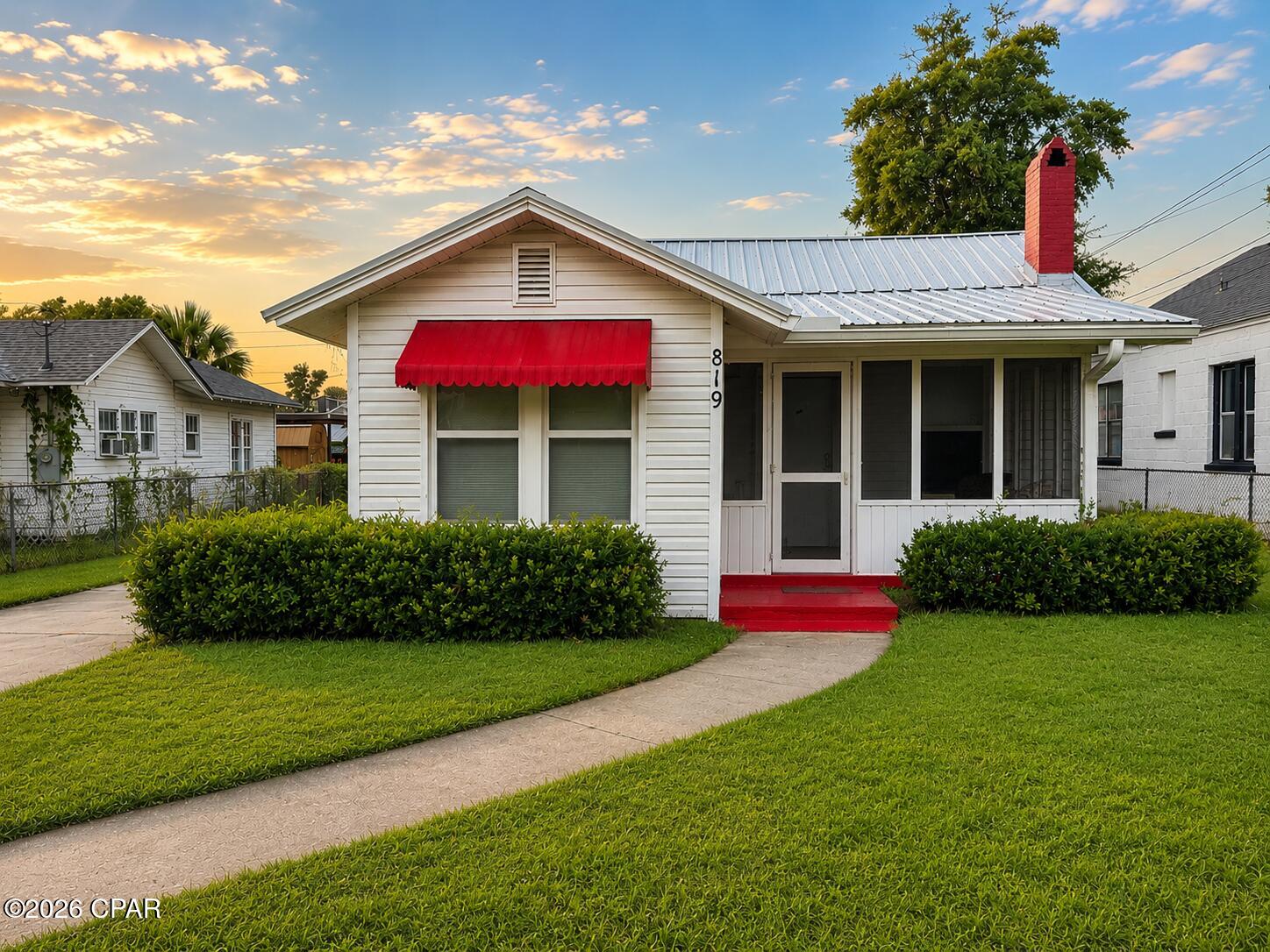 **Perfect for First-Time Homebuyers, Investors, or Small Business Owners!**

Whether you're searching for your first home, a smart investment property, or a space to operate your business, this charming 2-bedroom, 1-bath Florida cottage offers endless possibilities. Situated on a spacious, **Multi-Use zoned** lot just 5 minutes from downtown Harrison, this versatile property is ready to fit your needs.

Inside, you'll find beautiful hardwood floors throughout the living area and bedrooms, along with a cozy wood-burning fireplace that adds warmth and character. Enjoy relaxing on the screened front porch or entertaining on the covered back patio. Additional features include a covered carport, a **2016 HVAC system**, and a **2018 roof**, providing added peace of mind.

With **Multi-Use zoning** and **short-term rentals allowed**, this property is an excellent opportunity for an Airbnb, long-term rental, professional office, boutique business, or live/work space. Its convenient location near downtown Harrison offers easy access to shopping, dining, and local amenities, making it attractive for homeowners, business owners, and investors alike.

Whether you're looking to purchase your first home, expand your investment portfolio, or create the perfect office or storefront, this property offers flexibility, charm, and incredible potential.