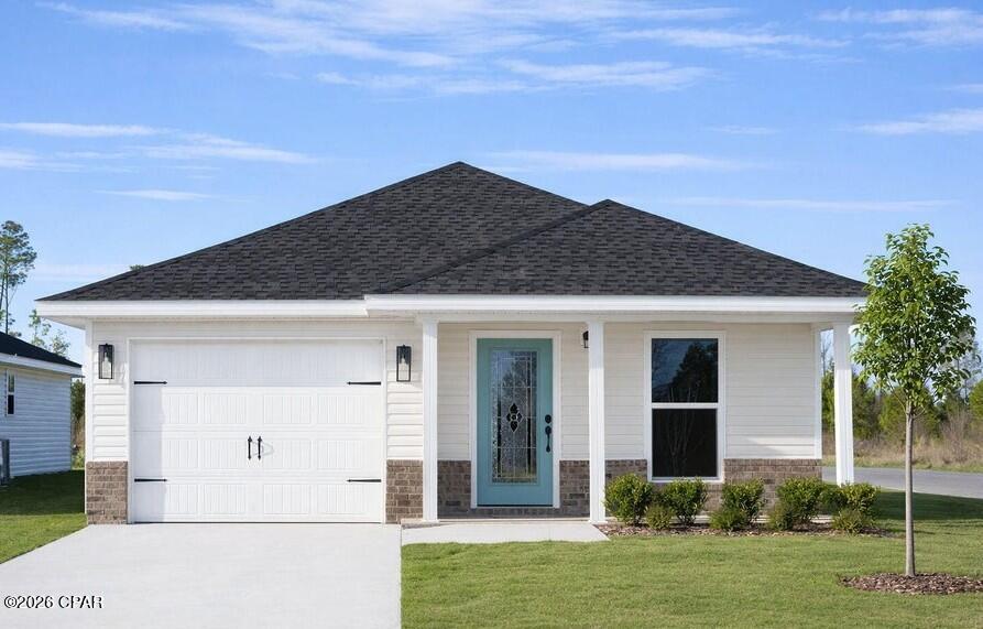 Welcome to 7169 Fox Meadow -- a stunning brand-new home located on a premium corner lot in the newly developed Fox Glenn Community, where modern design meets everyday convenience.

This newly constructed 3-bedroom, 2-bath residence offers 1,365 square feet of thoughtfully designed living space with elevated finishes rarely found in homes at this price point. From the moment you enter, you'll notice the attention to detail -- including the striking tray ceiling in the primary suite, quartz countertops throughout, stainless steel appliances, and a bright, open-concept layout designed for both comfort and functionality.

The spacious primary bedroom features a large walk-in closet and a private retreat feel, while the corner lot placement provides additional openness and curb appeal within this growing community. The yard is currently unfenced, offering flexibility to personalize the outdoor space to fit your lifestyle.

Perfectly positioned for work and play, Fox Glenn is located approximately 9 miles from Tyndall Air Force Base, making daily commutes convenient, while still keeping you close to the sugar-white beaches of Mexico Beach and Panama City Beach. Nearby shopping, dining, parks, and outdoor recreation add to the appeal of this rapidly growing area.

Be among the first to experience life in one of Panama City's newest communities -- where everything feels fresh, modern, and ready to welcome you home.
