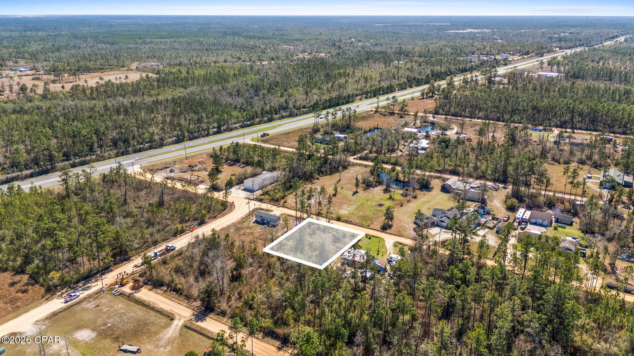 If you've been searching for an affordable homesite in a quiet setting, this parcel on Azalea St in Fountain presents a great opportunity. Featuring natural tree coverage and surrounded by neighboring homesites, the property offers a peaceful environment with flexibility to build your future residence, place a manufactured home (buyer to verify), or hold as a long-term investment.

Conveniently located with easy access to Hwy 231, the property provides a straightforward commute to Panama City while still allowing you to enjoy the privacy and slower pace of country living. The Fountain area continues to attract buyers seeking spacious lots, wooded surroundings, and the freedom that comes with rural residential living.

Buyer to perform all due diligence regarding utilities, zoning, land use, access, and property suitability for intended use.