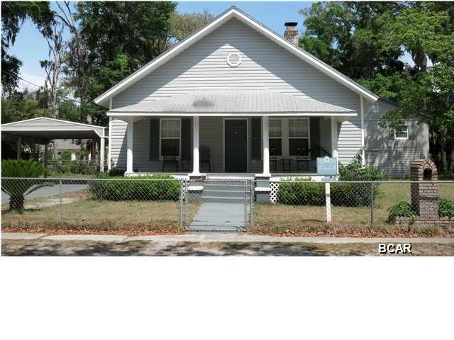 This beautiful historical house has been updated with stainless appliances. Beautiful Hardwood floors. Separate dining area. Cozy Living area with Wood burning fireplace. Large fenced backyard with a brick-paver patio. Located in a quiet neighborhood.