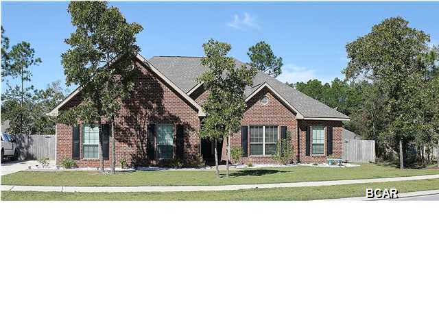 Look no further... This amazing 4 bedroom 2 and 1/2 bath all brick home will amaze you... This home was built with family in mind..This home offers spacious living area with Enginerred wood floors in the main living area, Tile in the kitchen and dining room. This home has a formal dining area and a beautiful spacious kitchen with granite counter tops and stainless steel appliances. The bedrooms are spacious and inviting... the master bedroom is over sized. Master bath has seperate shower and tub, Double vanity and large walk in closet. Then you go out to the back yard... It is paradise! With several different living spaces you will be amazed. A coverd patio for the perfect fall evenings, there is also a deck and a fire pit area... Yard also has a shed to store things in. this home has
