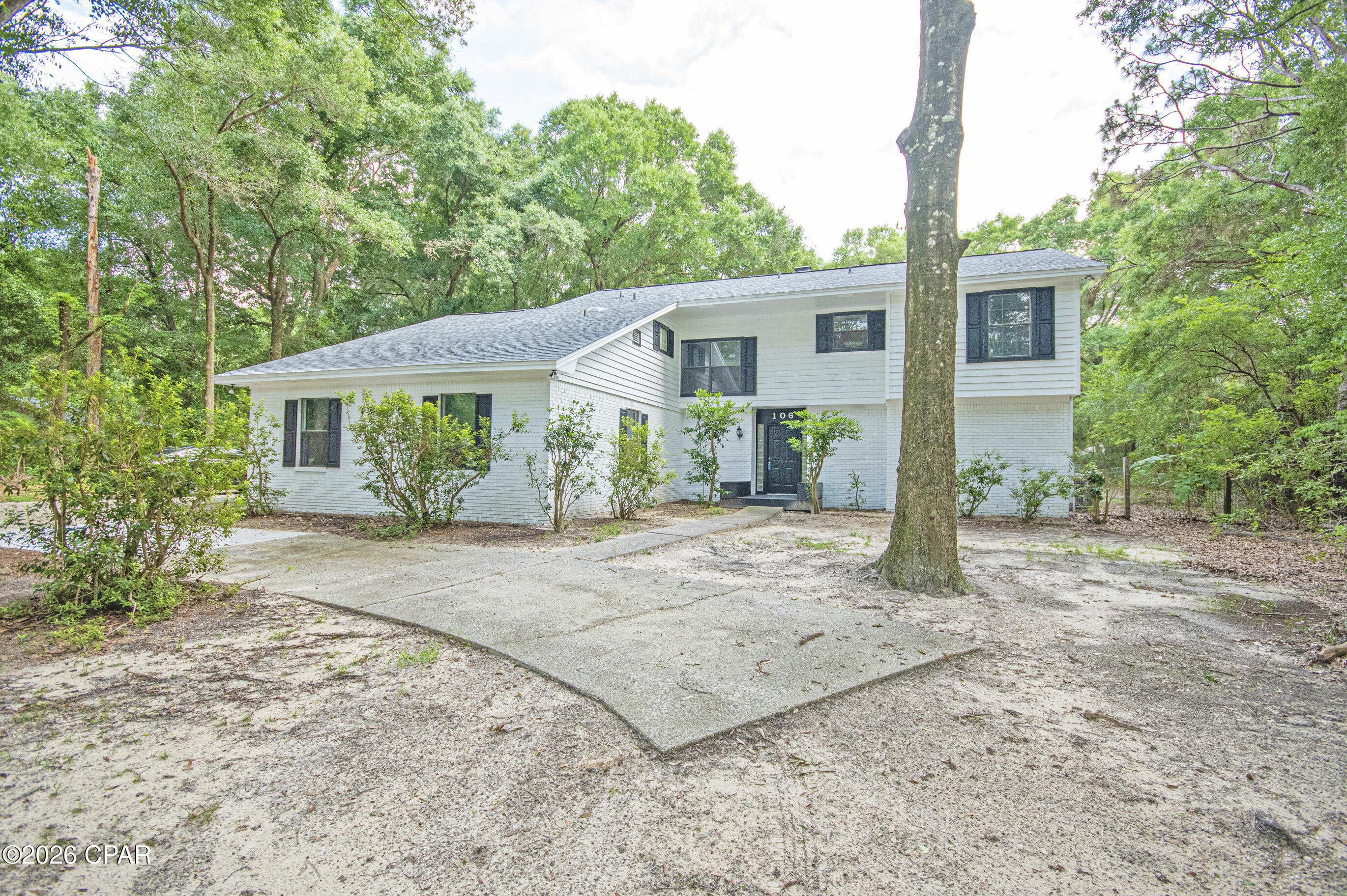 Renovated Home on over an Acre in Crestview! NEW ROOF 2025, NEW FLOORING, NEW DECKING
Welcome to this beautifully updated 4-bedroom, 3-bathroom home offering over 2,600 square feet of stylish, move-in-ready living space on a spacious 1.13-acre lot. Thoughtfully renovated throughout, this home features fresh paint, updated flooring, and a bright, open layout designed for modern living. The upgraded kitchen boasts sleek countertops, modern cabinetry, and updated appliances, flowing seamlessly into multiple living and dining areas--perfect for entertaining or everyday comfort. The spacious primary suite includes a refreshed en-suite bath, while the additional bedrooms and bathrooms have been tastefully updated with contemporary finishes. Step outside to enjoy a screened porch, and patio, overlooking your private, tree-lined backyard--ideal for relaxing or hosting gatherings. A 2-car garage and ample driveway space provide convenience and flexibility. Located near local schools, shopping, and dining, this turnkey property offers the perfect blend of space, privacy, and modern upgrades. Move-in ready and packed with value--schedule your showing today!