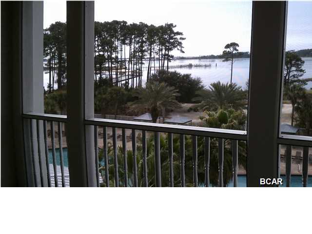 Beautiful luxury 2 Bedroom, 2 Bath unfurnished condo overlooking beautiful Lagoon style pool with spectacular Gulf Views located at Reflections at Bay Point 4th Floor! This unit has granite countertops, stainless Steele appliances, all tile flooring a large screened balcony. Bay Point features 2 golf courses, full size marina, gourmet deli, 4 star restaurants, pools, tennis and more, *****Tenant must purchase membership to use facilities. This location is convenient to Navy Base and beaches. NO PETS.