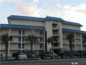 Lovely 4th floor unit with spectacular view of the beautiful emerald green waters of the Gulf of Mexico. This unit has been recently painted and, renovated including remodeling the kitchen area. The unit features a full kitchen with a dishwasher for your convenience. One of only a few units in this complex to feature a dishwasher. The unit has been recently redecorated including a new sofa sleeper. The floors are tiled with a neutral color to fit any color or, design you might like to use. This unit is located on the East end of Continentals' building giving you beautiful sunset views of the Gulf and, the City Pier. Located within walking distance of Pier Park, restaurants and, family entertainment. If you are looking for the perfect spot to claim your piece of paradise you have found