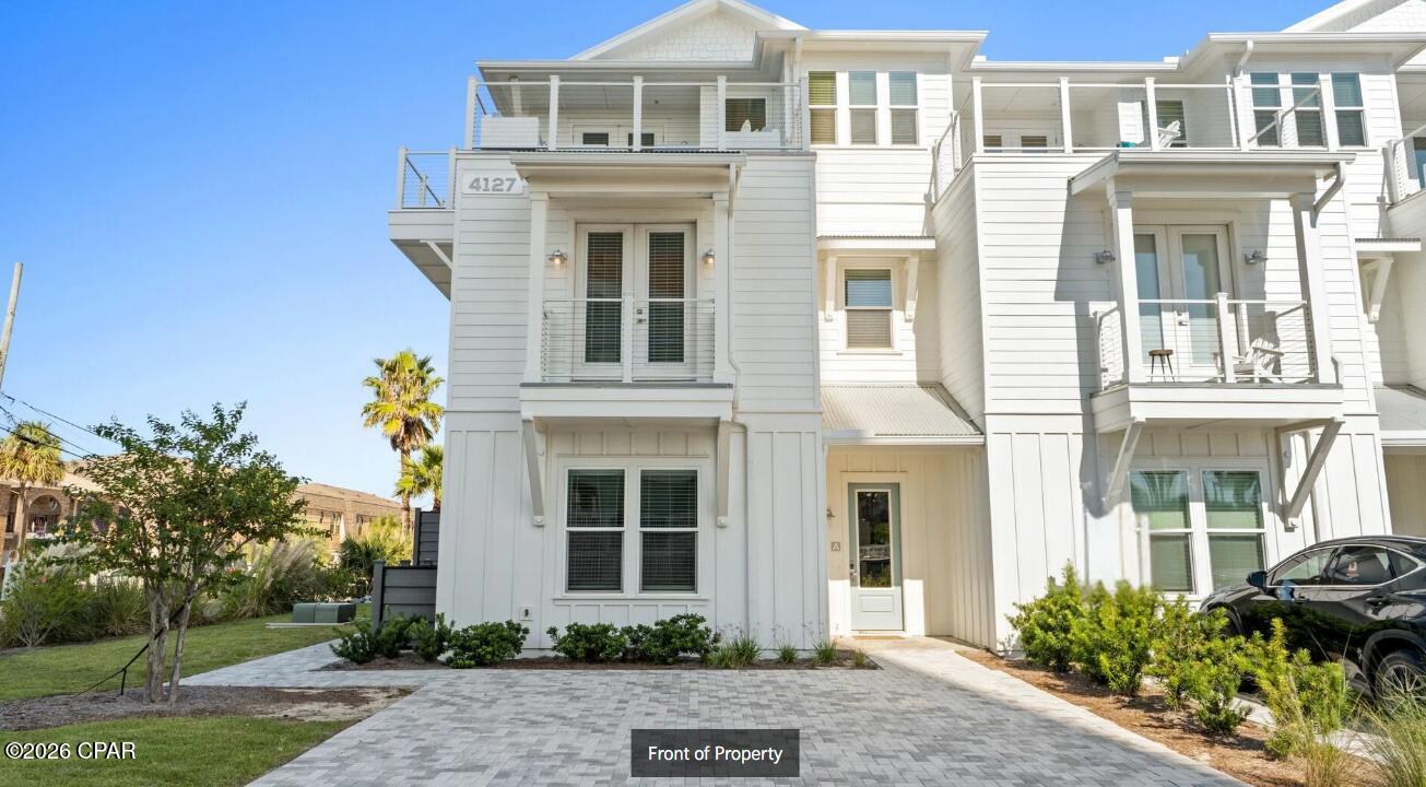 Experience elevated coastal living in this beautifully appointed 5-bedroom, 4-bathroom beach retreat located less than 100 feet from convenient beach access. Spanning three levels, this spacious home is designed for comfort, entertaining, and effortless beachside living. Inside, you'll find sunlit interiors, elegant wood flooring, a generous living area, and a fully stocked gourmet kitchen with ample space for gathering. The home features four king bedrooms, each with a flat-screen television, plus a spacious bunk room with two full-over-full bunk beds, offering excellent flexibility for guests or rental potential.

The primary suite includes a king-size bed, flat-screen television, and private en-suite bath with a walk-in shower. Additional bathrooms include a mix of walk-in showers and tub/shower combinations for added convenience.

Enjoy Gulf views and coastal breezes from the furnished wrap-around balcony and porch areas, or relax by the private pool after a day at the beach. Additional features include a large dining area, separate breakfast nook, full-size washer and dryer, high-speed internet, cable, and multiple indoor and outdoor living spaces.

With its prime beach proximity, private pool, spacious layout, and strong guest-friendly design, Take it Easy presents an exceptional opportunity as a full-time residence, second home, or investment property.