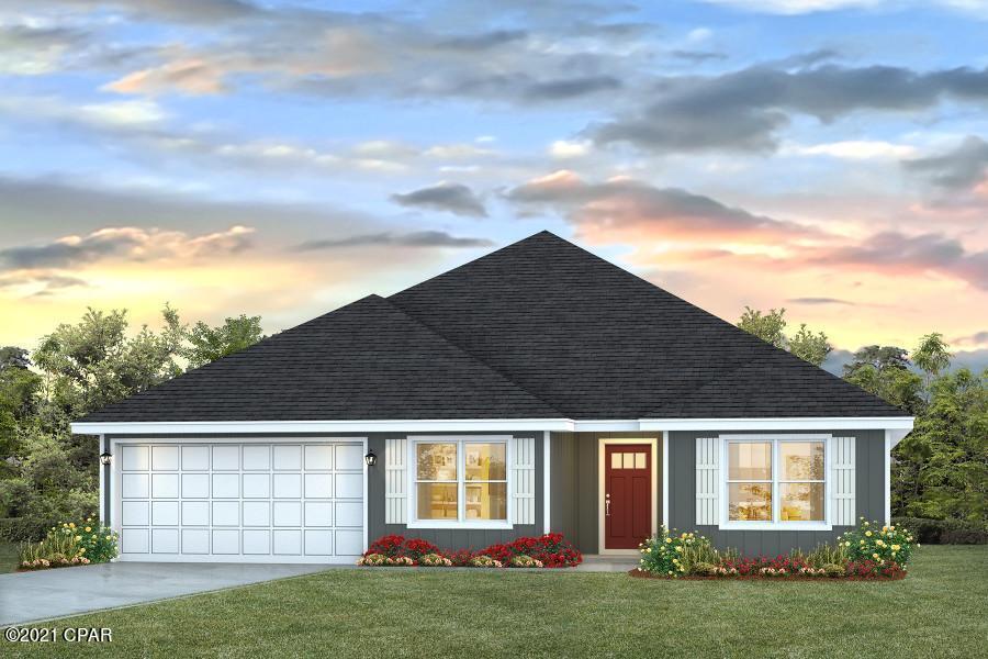 Welcome to Bridge Harbor, located just minutes to shopping, dining and Tyndall AFB. The Sawyer plan is a stunning 5 bed, 3 bath, 2 car garage home. Interior features include granite kitchen and bath countertops with over-mount sinks, traditional 8' ceilings, and beautiful ivory painted cabinetry. Vinyl flooring is throughout the entire home with plush carpet in all bedrooms. The home also features Whirlpool Stainless steel appliances which include a free-standing electric range, dishwasher, and microwave. Exterior features are that the home is enclosed within a four-sided vinyl exterior, reinforced concrete foundation with wire mesh and rebar. With an aluminum-wrapped concrete foundation. A standard Smart Home package includes a KwikSet keyless entry, Skybell doorbell, automated front porch lighting, an Echo Dot device, and Quolsys touch panel which can be integrated to control your lighting, thermostat, front door and so much more.

Pictures, photographs, floor plans, elevations, features, colors and sizes are approximate for illustration purposes only and will vary from the homes as built. Home and community information including pricing, included features, terms, availability and amenities are subject to change and prior sale at any time without notice or obligation. For Move-In/Completion Estimates: Ready dates are estimates only. Timing of completion of construction and buyer move-in are subject to contingencies contained in home purchase agreement and governing jurisdictions issuance of a certificate of occupancy, and may change due to forces majeures and other delays or disruptions outside the reasonable control of the Builder.

A builder 10 year structural warranty is also included.