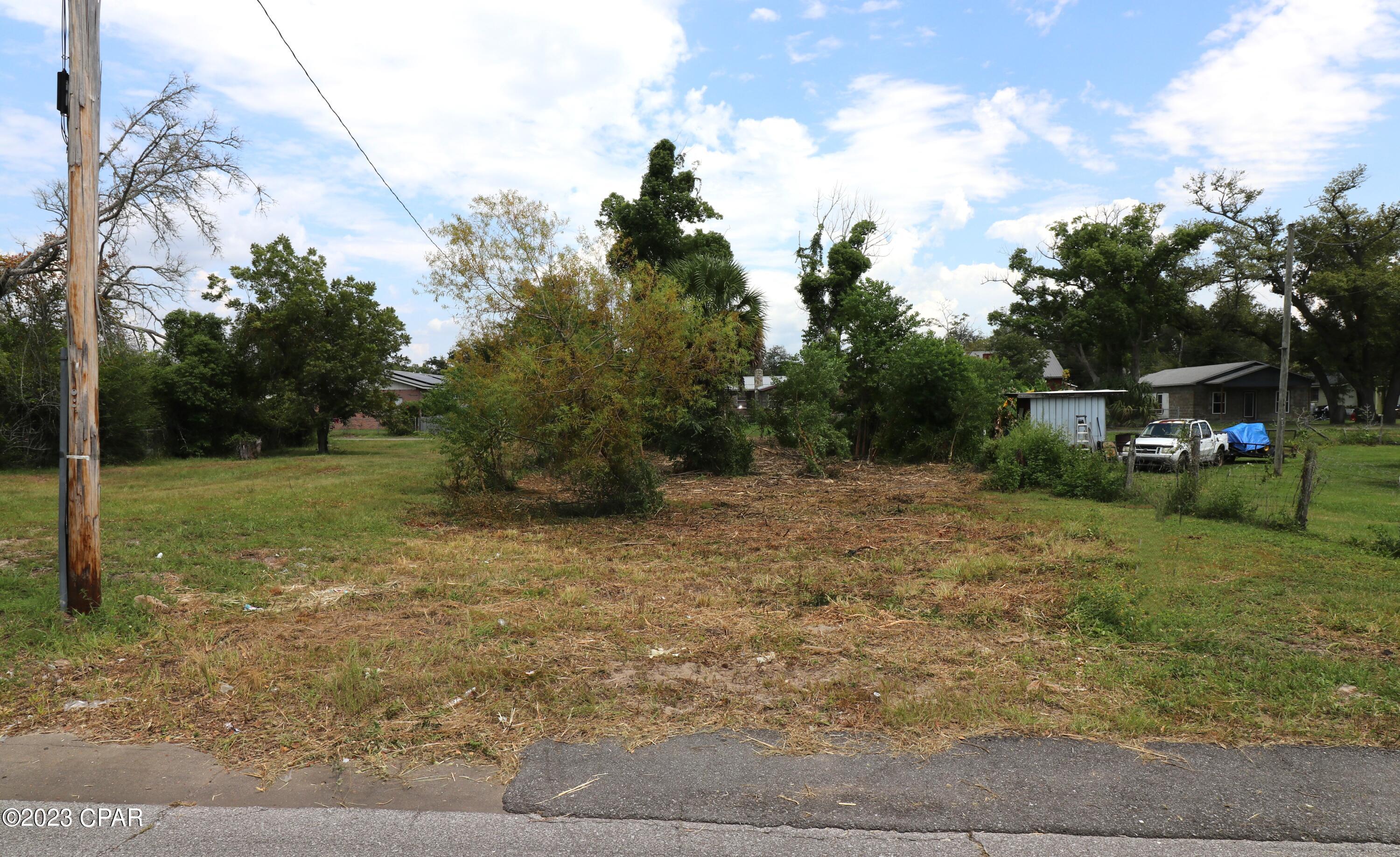 CURRENTLY UNDER CONTRACT, SELLER WILL CONSIDER BACKUP OFFERS. Centrally located lot in Panama City providing quick travel to all areas. This lot's address in on Kirklin Ave. but it has access on both East and West sides via paved city roads, the East side of the lot is on Cedar Ave. Very close to Public Boat Ramps & Marinas, Historic Downtown PC, Hospitals, Doctors, Shopping, Tyndall AFB, Navy Base, Schools, Parks, Entertainment and Restaurants as well as the Beautiful Beaches of Panama City Beach or Mexico Beach!  This lot previously had a structure on it which was demolished and perfect for building your home or investment property!  Thank you for considering this lot.  All information and measurements should be verified by buyer or buyer's agent.