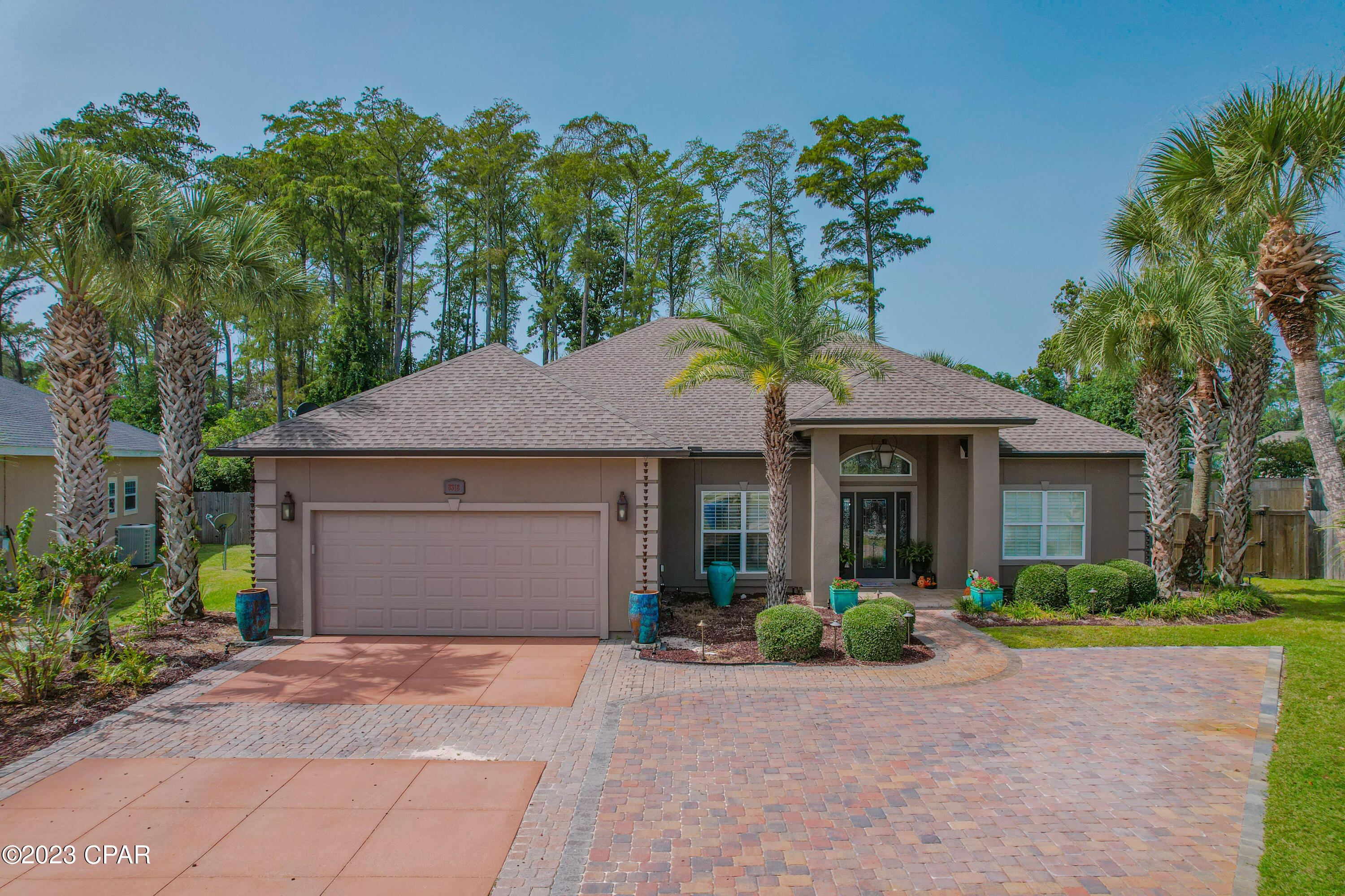 BACK ON MARKET- NO FAULT of the Seller. Don't miss out on this one! This exquisite home is located in the highly sought after Palm Bay neighborhood, right off of North Lagoon Dr. It is a 3 bed 2 bath home with an office nestled on a corner lot and features a large fenced in back yard, an extended stone driveway, and room for a pool if you wish to add one. This home also features granite counter tops in the kitchen and both bathrooms, stainless steel appliances, brand new LVP flooring in both guest rooms, and luxury vinyl tile in the master bed room. This home offers a split floor plan and a large living room that opens to the kitchen making it great for entertaining family and friends. There is NO HOA in this part of Palm Bay. Washer and dryer convey, HVAC is 2019, water heater is 2021, roof is 2019. Don't miss out on this beautiful home! Schedule a showing with your favorite realtor today.
