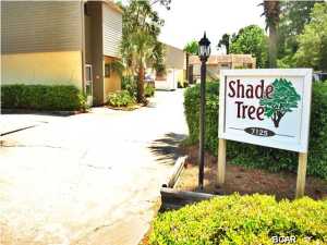 FANTASTIC LOCATION * GROUND FLOOR END UNIT * 1200 SF WITH ALL LARGE ROOMS * LIVING AREA HAS SLIDING DOORS TO PATIO * SHADE TREE IS A SMALL COMPLEX WITH A GREAT LOCATION * GREAT FULL TIME HOME OR VACATION HOME - COULD BE A GREAT RENTAL/INVESTMENT - THIS NORTH LAGOON LOCATION IS CLOSE TO THE BEACH, SHOPPING, PIER PARK AND RESTAURANTS * SHADE TREE CONDO'S RARELY COME ON MARKET..