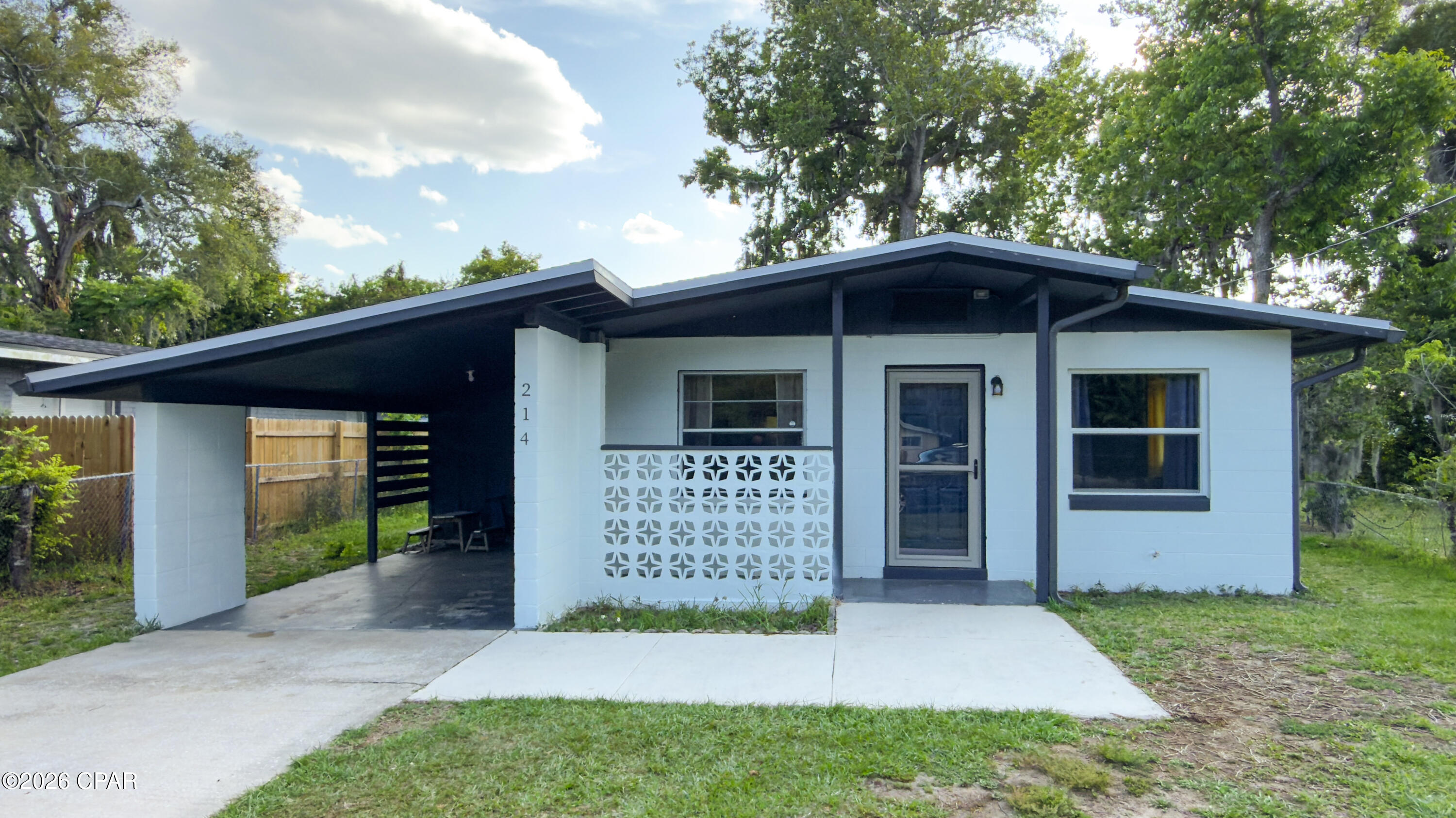 CURRENTLY UNDER CONTRACT, SELLER WILL CONSIDER BACKUP OFFERS

Welcome to 214 Graham Street! 
This well-positioned 3-bedroom, 2-bath concrete block home in beautiful Daytona Beach offers a cozy living  space and durable construction in a convenient location. The home features an efficient layout with two full bathrooms, fresh exterior paint, newer appliances, and a partially furnished living-room and kitchen setup that helps to make moving in a little easier. The roof was replaced in 2021, taking care of one of the bigger-ticket items. Located in a quiet neighborhood close to Daytona State College, Bethune-Cookman University, Halifax Health, shopping, dining, and approximately a 10-minute drive to Daytona Beach and the Boardwalk area. A great fit for someone looking for a clean, manageable home in a convenient Daytona Beach location. 
(Buyer to verify all measurements, zoning, permits, roof information, rental restrictions, and any details important to buyer.
