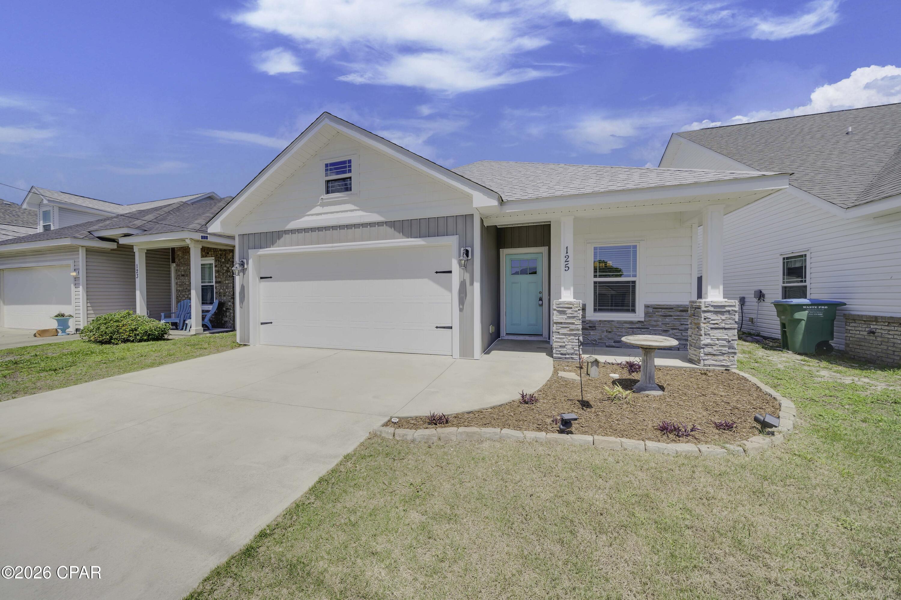 Located just 0.8 miles from the beach, this beautiful 3-bedroom, 2-bath home features a fully fenced backyard and a two-car garage, allowing you to enjoy the very best of Panama City Beach living.

Built in 2018, this newer home offers modern finishes, an open and functional layout, and the comfort of contemporary construction.
The fully fenced backyard provides a private outdoor space perfect for relaxing, entertaining, or enjoying time with pets and family. Conveniently located near the beach, shopping, dining, entertainment, and local attractions, this home places everything Panama City Beach has to offer just minutes away.
Whether you're spending the day at the beach, exploring nearby restaurants and attractions, or simply unwinding in your own private backyard, this home offers the perfect setting to enjoy the laid-back coastal lifestyle Panama City Beach is known for.

Schedule your tour today!