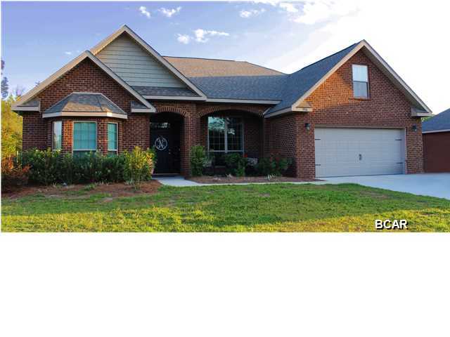 Imagine yourself entering and preparing for your dinner party in  this chef's kitchen that you must see to believe.  This lovely four bedroom, two bath home can be yours!!! Built in 2013, it features an abundance of natural lighting, an open floor plan with split bedrooms, an office and a 20x20 bonus room that can double as a fourth bedroom. As you enter the front door, you are met with a large arched entry to the dining room to the right, an office with large bay window, and straight ahead the great room with impressive double step up ceiling. Both the breakfast nook and kitchen with granite countertops, stainless steel appliances and rich wood cabinetry, are positioned perfectly just off the living space, making it great for entertaining or every day home life. Split bedrooms offer the privacy you need, with the large master suite that contains a sitting area, large bathroom with double vanities. garden tub, separate shower, an individual room for the water closet and a spacious walk in closet. The home is easy to maintain and comes with a transferable 10 year structural warranty, a termite bond and seamless gutters on the rear of the home. The lot is landscaped with a irrigation well to keep your lawn watered and your cost at a minimum. Make an appointment to tour this lovely home today which has just been reduced in price  and you will be packing your bags tomorrow. All information contained herein is intended to be correct; however, buyer assumes complete responsibility for verification of all information.