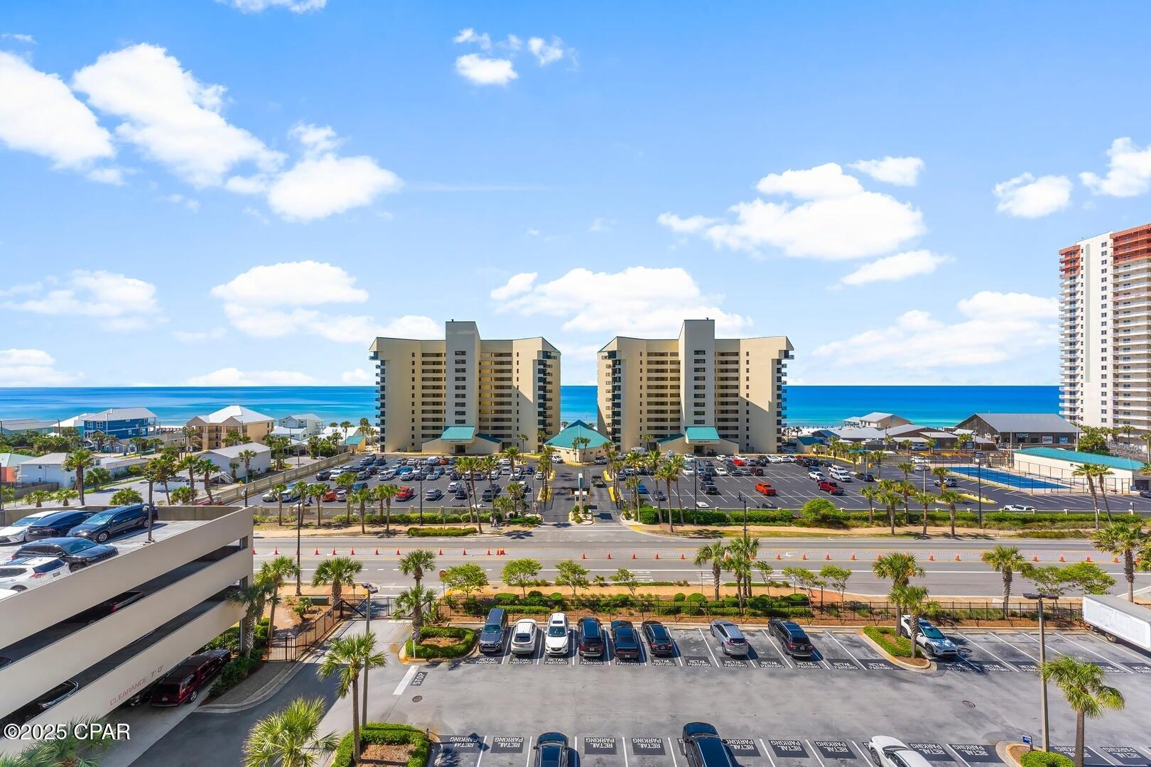 CURRENTLY UNDER CONTRACT, SELLER WILL CONSIDER BACKUP OFFERS ..... GULF VIEWS!!! This is one of the few 1 bedroom condo units with gulf views.  Located  on the 6th floor which is a perfect location,  not too high yet still plenty high up for  taking in stunning views of the emerald coast from its very spacious private balcony. Unit has a very open, clean, and relaxed feeling. Very spacious, over 1000 sqft.  2 FULL  nice spacious bathrooms Recently updated, no carpet,  all newer stainless steel appliances in kitchen, new washer and dryer, and a recently (2023) installed ac and heating  unit . This condo would make a great primary residence, second home, or an investment property.   FULLY furnished and priced to sell! This resort offers awesome amenities.