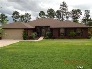 IMMACULATE! This 5/2.5 home was built in 2011 but looks like it was finished yesterday. Located in Crestview this house is in the middle of the hype, Shopping, restaurants, short drive to beaches and 30 min. from Eglin AFB. Beautifully landscaped with fruit trees and a grape arbor and in a nice family neighborhood. This home has 5 bedrooms 2.5 baths and a very large Great room/Living room with wood burning fire place. Kitchen has breakfast bar and an island with electric plenty of food prep room. Mast bath has double vanity, garden tub, separate shower,and his and her walk-in closets. Just off the Garage is the mudroom which has a half bath and plenty of room for storage and will house full size washer and dryer. This house is a must see. All measurements are believed to be accurate