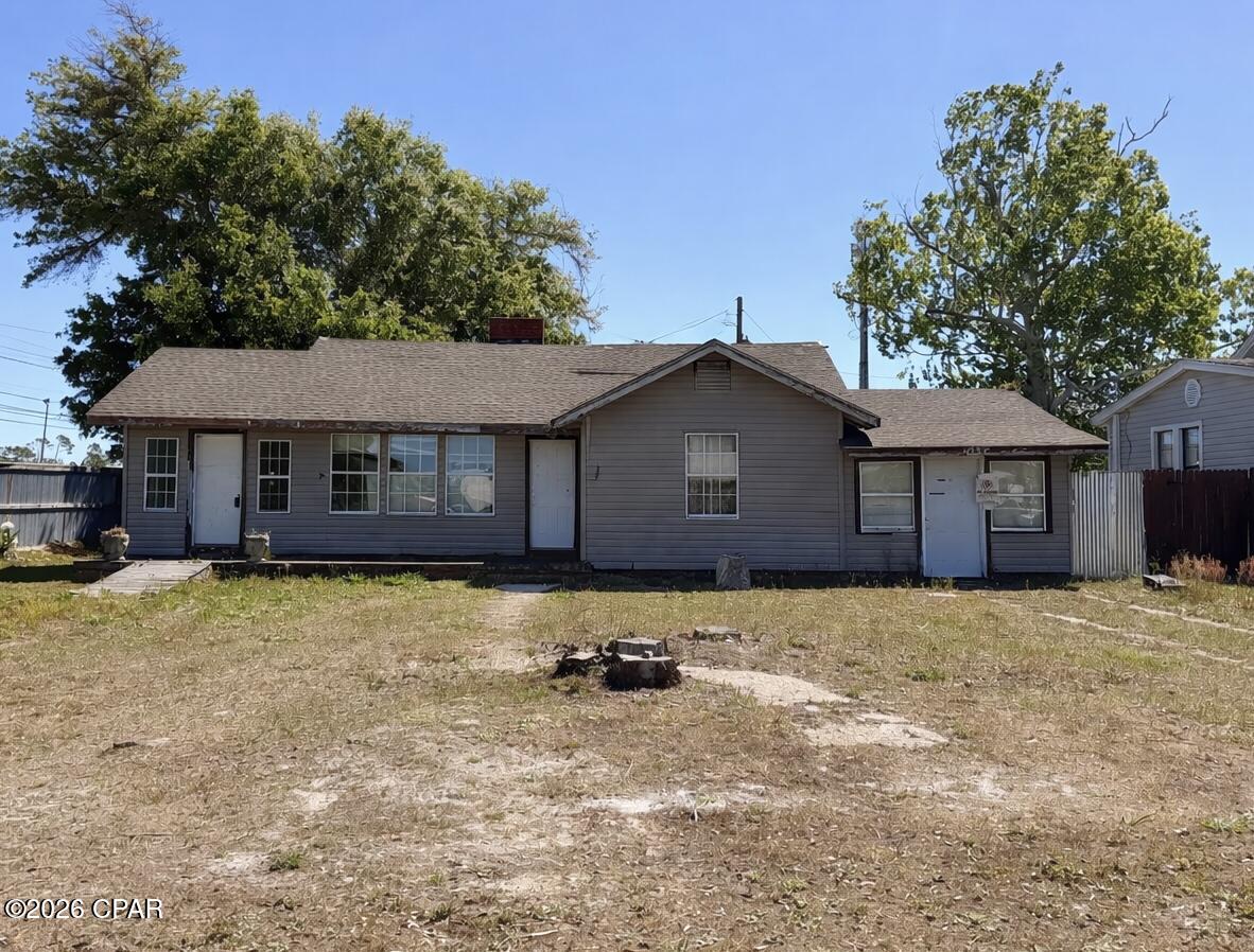 CURRENTLY UINDER CONTRACT, SELLER ACCEPTING BACKUP OFFERS. Currently being taken down to the studs, it's a true blank canvas ready for your vision and personal touch. Once was a 3 bedroom 3 bath triplex. 

Welcome to 422 N MacArthur Avenue in the heart of Panama City! This property presents a unique opportunity to create your dream home or next mixed use investment project from the ground up. 

Ideally located just minutes from downtown, shopping, dining, and the beautiful Gulf Coast beaches, this home sits in a convenient and growing area. With the heavy lifting already started, investors, builders, and savvy buyers will appreciate the chance to fully customize every detail.

Situated on a generously sized lot, there's plenty of space to design outdoor living areas, landscaping, or future additions. Whether you're looking to renovate and resell, build long-term rental income, or design your perfect primary residence, the potential here is endless.

Don't miss this rare opportunity to bring your vision to life in Panama City!
Whether you're looking for a primary residence, rental opportunity, or a coastal retreat, this property offers incredible potential in a growing area. Don't miss your chance to own a piece of Panama City living!