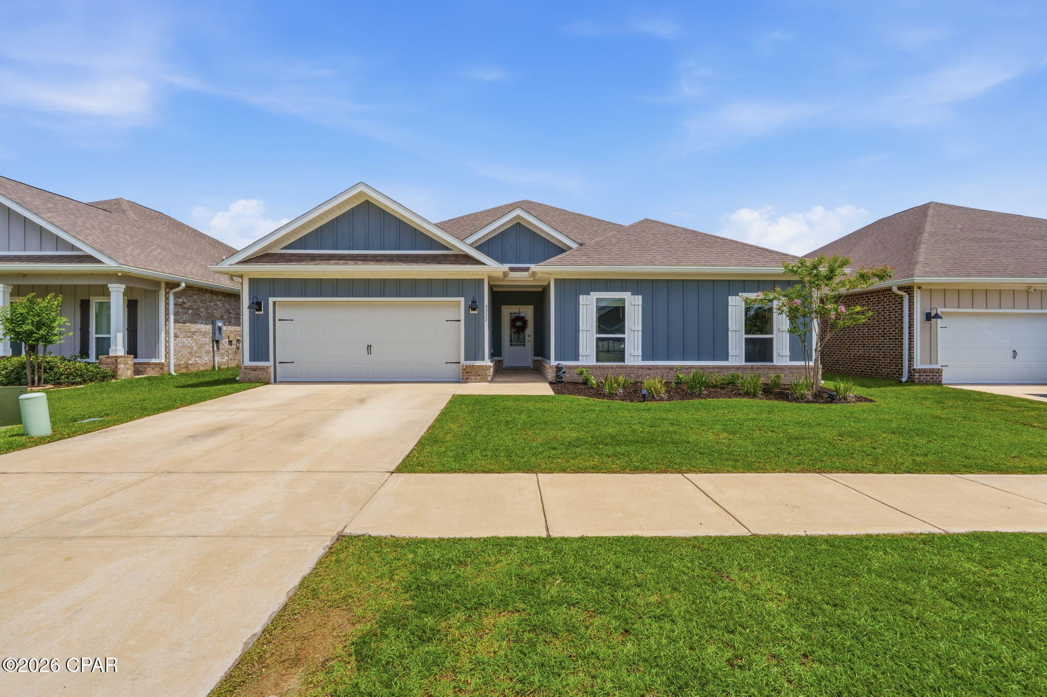 SELLER IS OFFERING $5,000 IN BUYER CONCESSIONS TOWARDS CLOSING COSTS!

Welcome to this beautifully maintained 4-bedroom, 2.5-bath home in Hodges Bayou Plantation, offering a thoughtfully designed floor plan that blends comfort, functionality, and modern style.

Luxury vinyl plank flooring extends throughout the main living areas, while the spacious kitchen features granite countertops, a center island, a walk-in pantry, and a seamless view into the living room. The home is also equipped with a filtered water system and smart home features, adding convenience and peace of mind. The private primary suite offers a spacious bedroom, an en-suite bath with dual vanities, a walk-in shower, and a large walk-in closet. The additional bedrooms are generously sized and provide flexibility for family, guests, or a home office. A spacious two-car garage offers plenty of room for vehicles, storage, or weekend projects.

Approximately $10,000 in thoughtful upgrades have already been completed, including a fully fenced vinyl backyard, an expanded concrete patio that's perfect for outdoor entertaining, a custom built-in electric fireplace that adds warmth and character to the living space, updated hardware throughout for a fresh, modern look, and an ADT security system featuring door and window sensors, glass-break detection, and smart home integration.

Offering a functional floor plan, quality finishes, and tasteful upgrades throughout, this home is ready for its next owners to enjoy.

Buyer to verify all information and measurements deemed important.