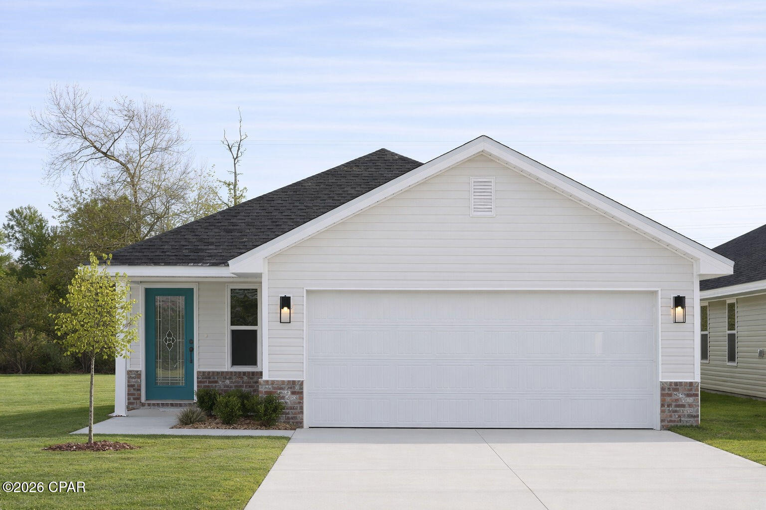 **Price reduction!!! Brand new construction! Come experience the difference with Adams Homes, in the desired neighborhood of Fox Glenn. These 1,434 square footage home features an open floor plan with cortec pro plus flooring in formal and wet areas, granite counter tops, and a slanted ceiling giving the living area more depth. The Master bathroom features a walk-in shower, and a separate garden tub. This neighborhood is located approximately 9 miles from Tyndall, 22 miles to Mexico Beach, and 22 miles to Panama City Beach