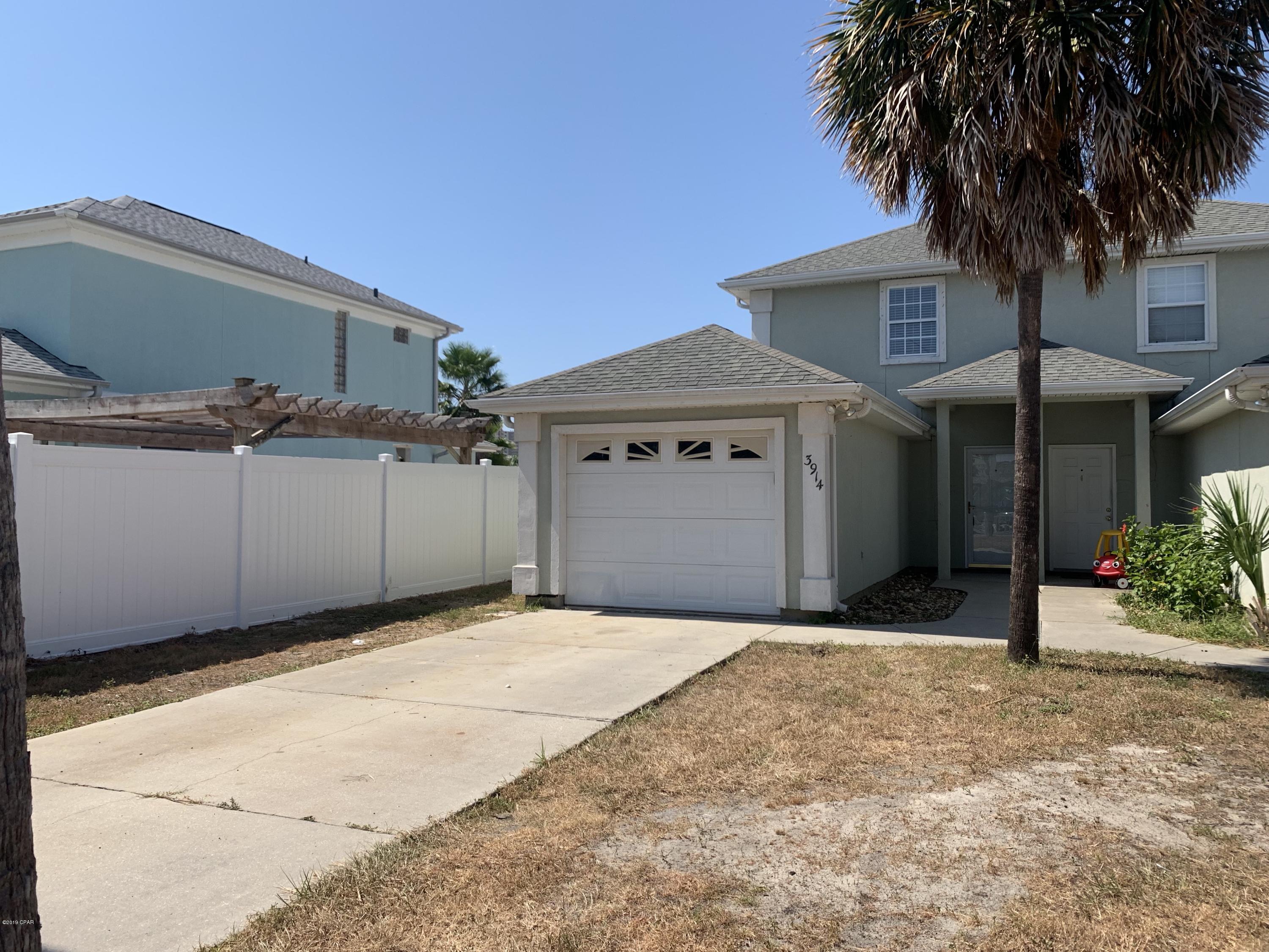 This unit is 2BR/2.5BA, single car garage, with a large fenced in back yard. First level includes your kitchen, living area, dining area, half bath, the living room includes a french door that leads into your fenced in backyard. Upstairs features 2 bedrooms each with on-suite bathrooms. The bedroom on the backside of the unit has a balcony overlooking backyard. Tenant will be responsible for all utilities besides trash. Potential tenants must complete application, credit check and background check. PETS ALLOWED with $500 non refundable pet fee, per pet.
