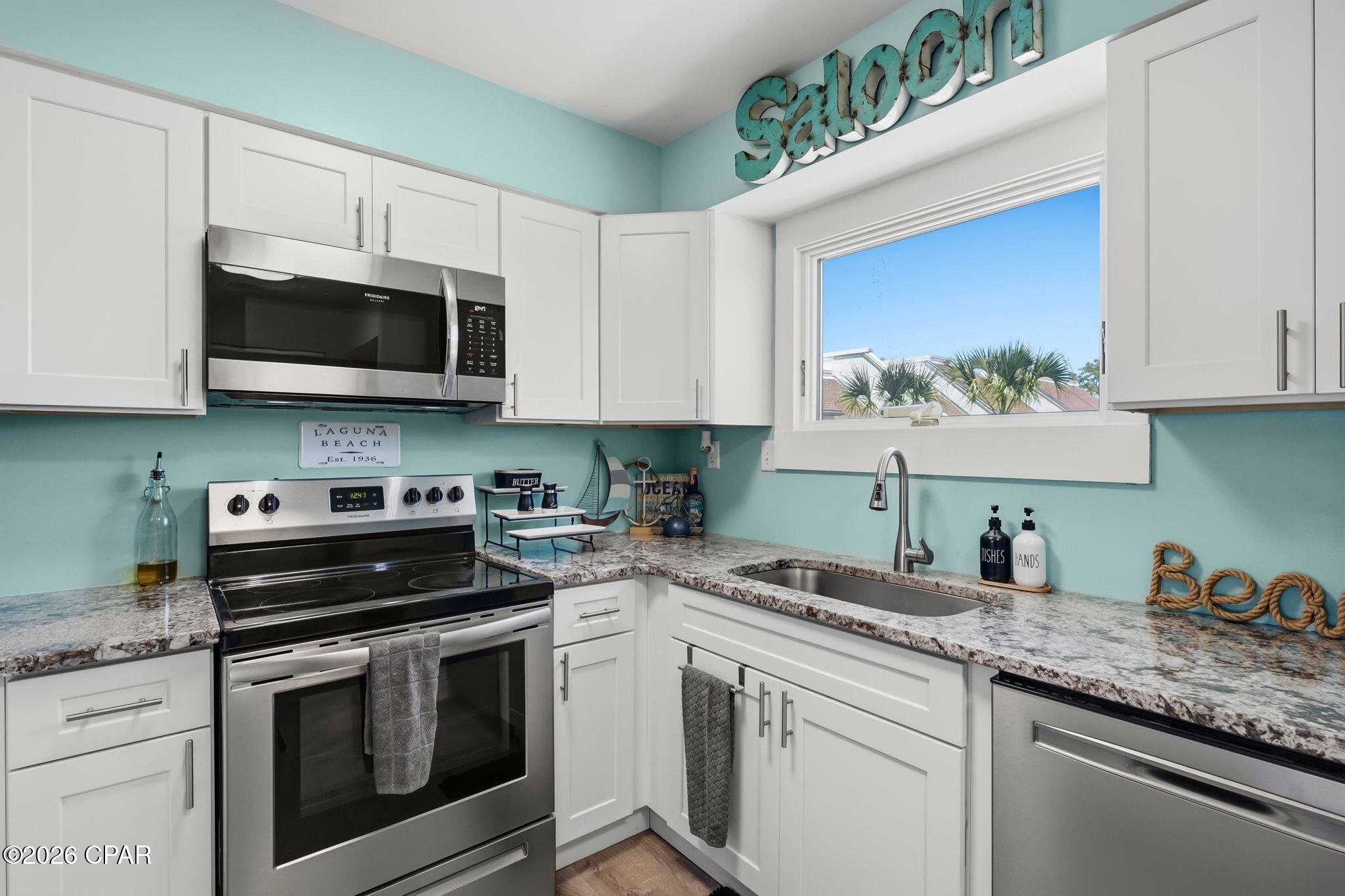 If you've been searching for a lifestyle-driven community with exceptional amenities, this is your opportunity. Nestled within a gated, golf cart-friendly neighborhood, residents enjoy access to a full-service marina, a premier four-star golf course, and a vibrant calendar of social activities--all designed to elevate everyday living.

This beautifully appointed second-floor condo features 2 bedrooms and 2 bathrooms, offering both comfort and privacy within the highly sought-after Bay Point Golf Villas. A versatile den provides the option to easily convert into a third bedroom, adding flexibility to suit your needs.

Surrounded by serene, lush surroundings, the elevated location enhances the sense of tranquility while still keeping you just moments from everything the community has to offer.

Thoughtfully updated and tastefully decorated, this residence is truly move-in ready--perfect as a primary residence, vacation retreat, or investment property. With short-term rentals permitted, it also presents excellent income-producing potential.

Experience the perfect blend of relaxation, recreation, and refined coastal living--this is Bay Point at its finest.