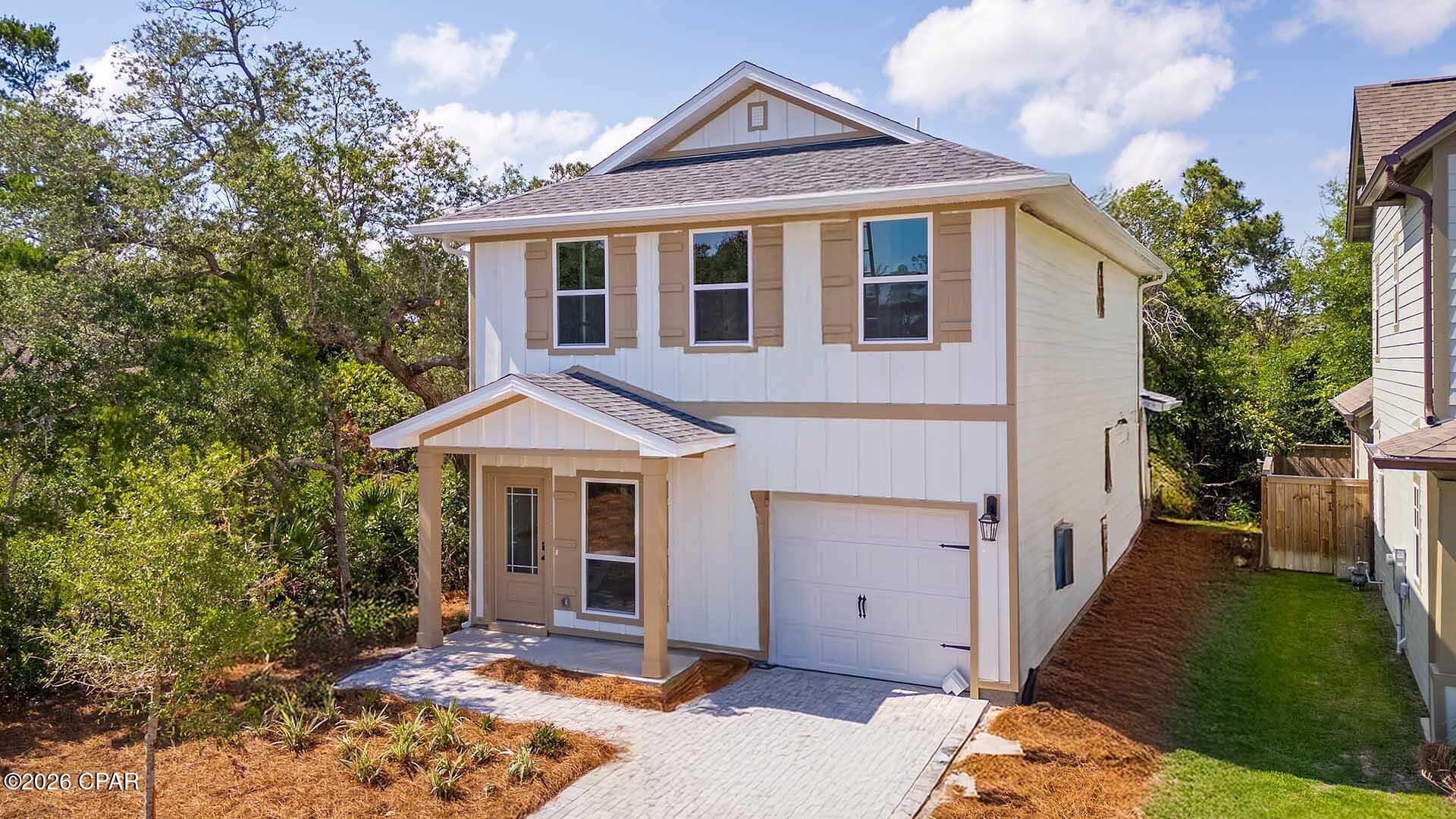 This pre-construction homesite offers the opportunity to secure new construction prior to groundbreaking. This property will be developed with the Norfolk floor plan and built to current design standards and specifications. Buyers may have the ability to personalize select finishes depending on the stage of construction. Estimated completion timelines and build details available upon request.  

This home features bright entry hall leading to the main living area. Garage access is conveniently located off the entry hall as well as a half bath. The living area has an open kitchen with peninsula bar and space for seating. EVP flooring is throughout the main level in all common and wet areas while each bedroom has carpet. White cabinetry is complemented by quartz countertops, and the kitchen will have appliances including a stove, microwave and dishwasher. 

All bedrooms are upstairs, and the primary bedroom is located just off the landing overlooking the back of the home. It is perfect retreat and has a large closet and private ensuite bathroom with a large soak tub and separate shower as well as a dual sink vanity. The two additional bedrooms share a Jack and Jill bathroom with separate single sink vanities and a combination shower tub. The additional bedrooms are spacious and feature large closets for storage.