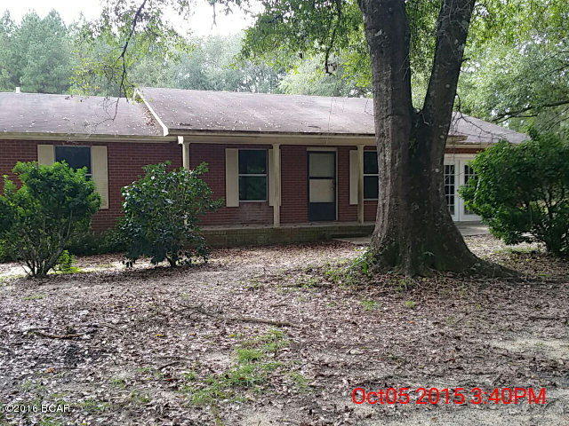 Brick home in the country on 1.3 Acres not far from Bonifay, Florida. If you are looking for a quiet area in the country, then this is it !! Brick home features a large living room and separate den with french doors. Master bedroom has a half-bath. Kitchen has a lot of cabinets and storage space. Concrete parking pad in front of home. Two outbuildings in back yard for storage. Nice, large yard with plenty of room for kids to play, animals or a garden. Come out and see this home today !!