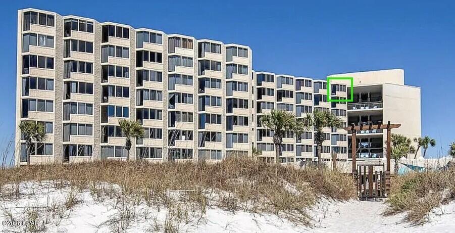 Top-Floor Gulf View Studio | Updated & Rental-Ready

Enjoy sweeping Gulf views from this 8th-floor studio at Top of the Gulf, a well-maintained beachfront community that has recently completed major building upgrades. This unit offers one of the best views in the building, capturing miles of coastline and stunning sunsets.

This turnkey condo is fully furnished and features a functional open layout with updated spa-like tile flooring throughout. The fully equipped kitchen includes a stove, refrigerator with ice maker, dishwasher, microwave, and cookware. Additional features include WiFi, large TV, comfortable seating, large walk-in storage closet, and dining for four.

Recent Building Upgrades & Amenities:

New elevators, resurfaced floors, updated exterior doors/windows, improved railings, and complex-wide WiFi. Community amenities include direct beach access, Gulf-front pool, kiddie pool, sundeck, fitness center, game room, owner's lounge, BBQ/picnic areas, beach showers, snack bar, and onsite laundry.

Walk to dining, shopping, and attractions including Pineapple Willie's and soon to open Tootsie's. Strong short-term rental potential.

Great opportunity for a low-maintenance beach getaway or income-producing property.