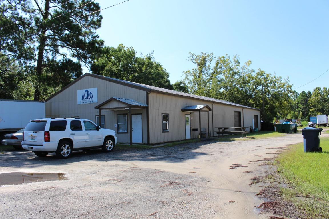 Age, Site Size, SF approximate. This 3.23+- acre tract is zoned C-3; property is located in the unincorporated area of Bay County and is not within the city limits of Callaway; site is improved on the NE corner of the site with a building of approximately 4,820+- SF, with 1,200+-SF of heated/cooled office space and the remaining area open truss warehouse space. The improvement is divided into the office area (front) and warehouse area (rear). Property is on water/sewer. The site wraps around with approximately 120+- feet on Highway 22 and 150+-feet on Kimbrel Avenue offering the possibility of either owner occupied and utilize all the exterior storage or subdivide and sell the excess land. Property has lots of opportunities for development. Property is on lockbox. Seller says bring all written offers and property is sold ''as is''!