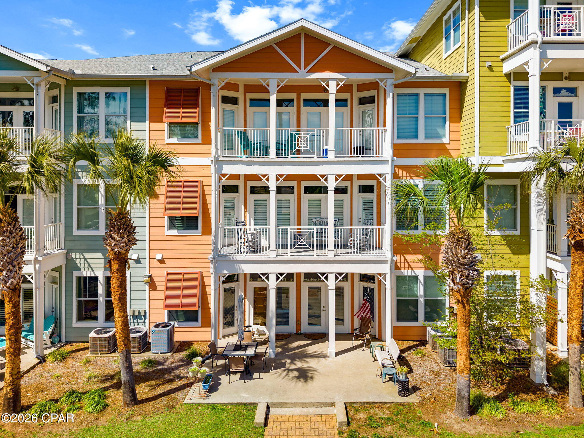 Welcome to the island!  Island Reserve is a gated community with NO SHORT TERM RENTALS.  Located just minutes to the beautiful white sandy beaches, this well kept secret has a laid back lifestyle and endless amenities.  Enjoy the zero-entry acre island pool, hot tub, state-of-the-art fitness center, movie theater room, indoor pickle ball court/basketball court and a nice community room including a pool table. Fantastic location convenient to restaurants and shopping!  Drive right up to the second floor parking garage and you will be steps away from your condo.  Upon entering the unique foyer area, you will love how it opens into the living/dining area and kitchen.  Great for entertaining.  The kitchen offers an island bar, granite countertops, undercounter lighting, newer stainless steel appliances, and newer upgraded light fixtures.  This gem has crown molding in the living room, 10 foot ceilings, ample storage, and newer 4-inch custom plantation shutters throughout.   Beautiful Luxury Vinyl Plank flooring in living/dining areas, bedrooms, and closets.  Tile in baths, kitchen and foyer.  The washer and dryer is also included with the condo.  New water heater.  Enjoy two master suites that boast their own private access to the relaxing balcony.  Each bedroom also has walk-in closets.  One of the bathrooms has a large bathtub and separate shower while the other bathroom just has a shower and lot's of storage space.  There is also a half bath off the foyer for guests.  At Island Reserve you can get outside and walk through the courtyards while enjoying various fountains and beautiful lush landscaping throughout the property.  Come to ''the island''!  Don't miss your slice of paradise.