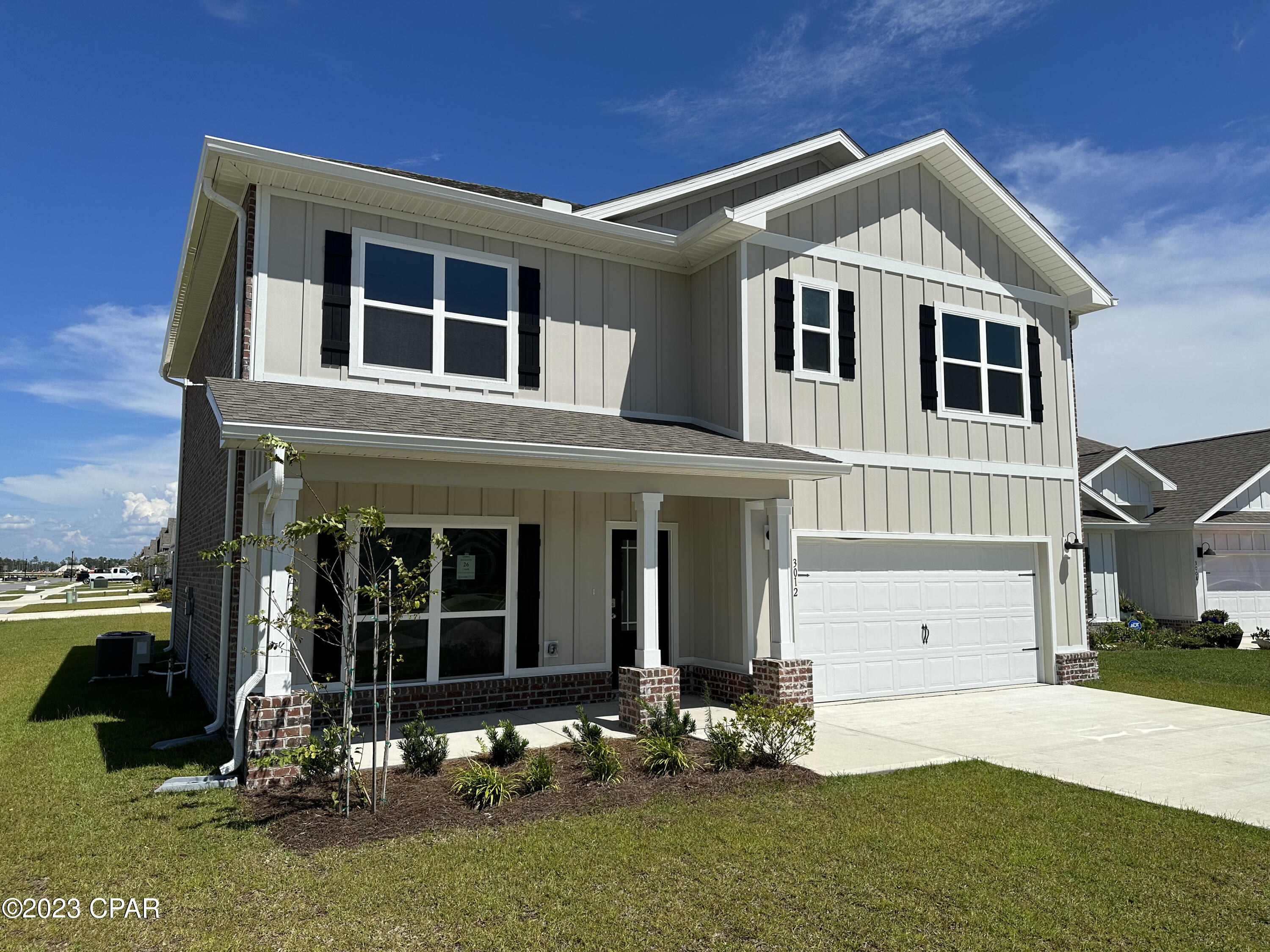 The Carol is an exceptional 5 bedroom, 3 bath home. As you enter this home, you will find an office to the right and garage to the left. Continuing down the entry way of the home, the kitchen will be directly to the right at the end of the entry way. The family room is open and spacious connected with the dining area leading to the back porch. Bedroom 2 is situated to the left right off the family room along with a bathroom situated across from the room. Upstairs you'll find a spacious bonus room, with bedroom 4 and 5 connected to it. Bath 3 down the hall to the right, also leads to bedroom 3. Upstairs you also have bedroom 1 with double vanity, walk in closet, and separate Garden tub and shower. This home comes standard with a Smart Home Technology package which includes a KwikSet keyless entry, Skybell doorbell, automated front porch lighting, an Echo Dot device, and Quolsys touch panel which can be integrated to control your lighting, thermostat, front door and so much more.

This home is being constructed with the Zip Sheathing system, providing greater protection than a traditional housewrap from damages due to wind, rain, and extreme weather. A builder 10-year structural warranty is also included.

Pictures may be of similar, but not necessarily of subject property, including exterior and interior colors.