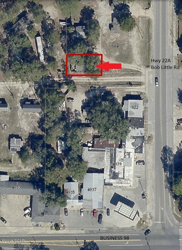 Room sizes are approximate.  Lot size encompasses whole property that includes all cottages.  Unfurnished cottage in Parker close to Tyndall Parkway shopping and amenities, and close to Tyndall Air Force Base.  Tile in kitchen and main living area, carpeted bedrooms.  Two window A/C units.  Sorry!-no washer/dryer hookups.  NO PETS!- non-negotiable.  Tenant pays all utilities.  $30 application required.