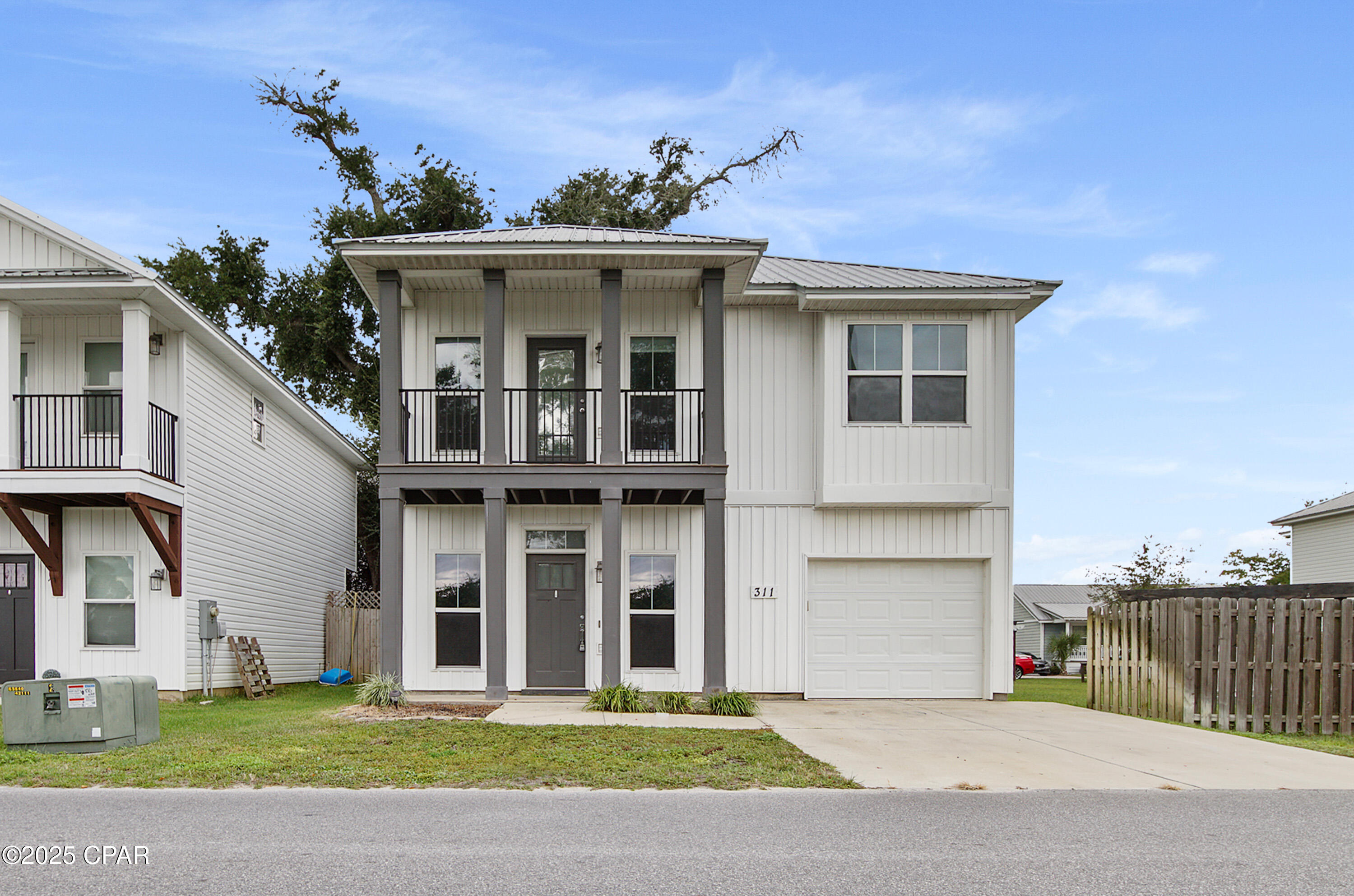 Immediate Cash Flow Opportunity!

This home comes with a one-year rental agreement in place, providing you with cash flow and financial security with vetted tenants. The lease expires March 31, 2027 with rent at $1,900/month. 

This beautiful 4-bedroom, 2.5 bath home, built in 2019, is contemporarily designed inside and out. The open floor plan is ultra-low maintenance, with metal roof, custom cabinets, quartz counter tops, LVP downstairs and carpet upstairs, plus, the low-cost HOA takes care of the yard! Everything is in like new condition. 
Callaway Corners offers a welcoming, family-oriented community that appeals to investors, first time home buyers and military families. Tyndall Air Force base is under 20 minutes away and local retail, dining and shopping are just minutes away. Enjoy the relaxing, sandy beaches in under 30 minutes on Panama City Beach. 

Don't miss out on this great value in the secluded neighborhood of Calloway Corners.