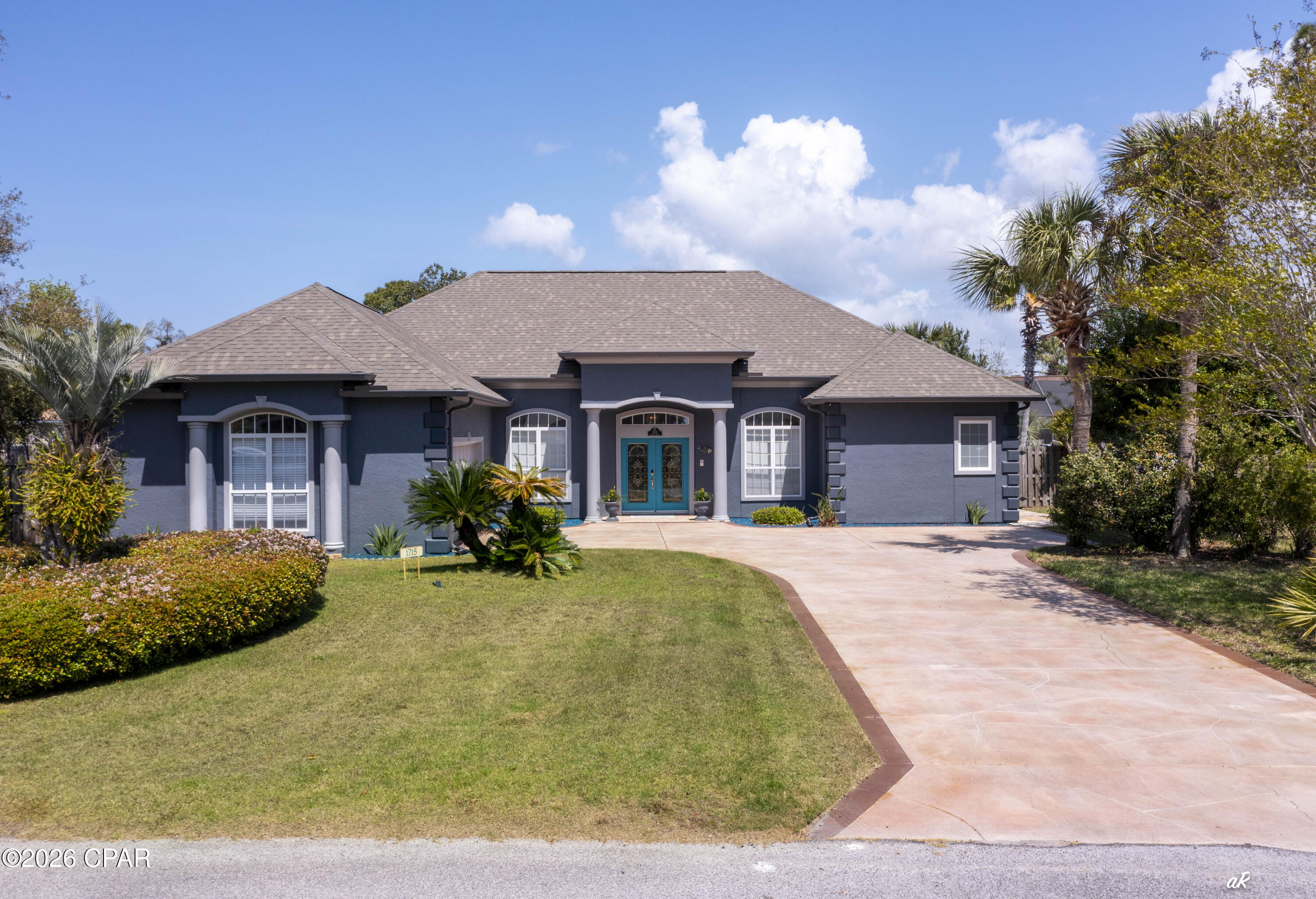 UNDER CONTRACT WITH CONTINGENCIES; SELLER ACCEPTING BACKUP OFFERS.

ASSUMABLE VA LOAN at 2.25% -- a rare and valuable opportunity!

Move-in ready and impeccably maintained, this stunning 2,591 SF residence delivers the perfect blend of comfort, style, and thoughtful upgrades. Featuring 3 bedrooms, 2.5 baths, and a dedicated office, the open-concept design is highlighted by soaring ceilings and an abundance of natural light.

Enjoy seamless indoor-outdoor living with a spacious, screen-enclosed pool and patio--perfect for relaxing or entertaining year-round. The beautifully appointed kitchen showcases soft-close cabinetry with elegant up lighting, an oversized breakfast bar, and opens to the inviting family room, where large corner windows overlook the sparkling pool and a cozy fireplace adds warmth and charm.
There is a wood burning fireplace with a beautiful view of the pool and the best part of the pool is that it is heated and enclosed.

A formal dining room and private office both enhanced with custom built-ins and all-new bookshelves flank the foyer. The expansive primary suite offers a true retreat, complete with a sitting area and direct access to the pool. The luxurious ensuite bath features a soaking tub, updated walk-in shower, and dual vanities. A split-bedroom floor plan provides privacy, with two guest bedrooms connected by a Jack-and-Jill bath, plus a convenient half bath for visitors.

Built for durability and efficiency with 2x6 construction, this home also includes above closet storage, a floored attic above the garage, and numerous recent upgrades throughout.

Recent Improvements & Features Include:

Heated, screen-enclosed pool with new screen, resurfaced finish, and all-new equipment
Newly painted pool deck
Brand new exterior paint
Roof approximately 6 years old
New HVAC system (under warranty)
Bosch dishwasher, new garbage disposal, and newer appliances throughout (except for refrigerator)
Central vacuum
New washer and dryer
Updated showers and new ceiling fans
Porcelain tile flooring in select areas
Epoxy-coated garage floors + new garage door opener

Located in a gated community with security and convenient access near the back gate, this home is ideally positioned close to the West Bay Point exit onto Navy Blvd.

This property truly stands out offering exceptional upgrades, a functional layout, and a highly desirable assumable VA loan. A rare find that combines luxury, efficiency, and value in one beautiful package.
