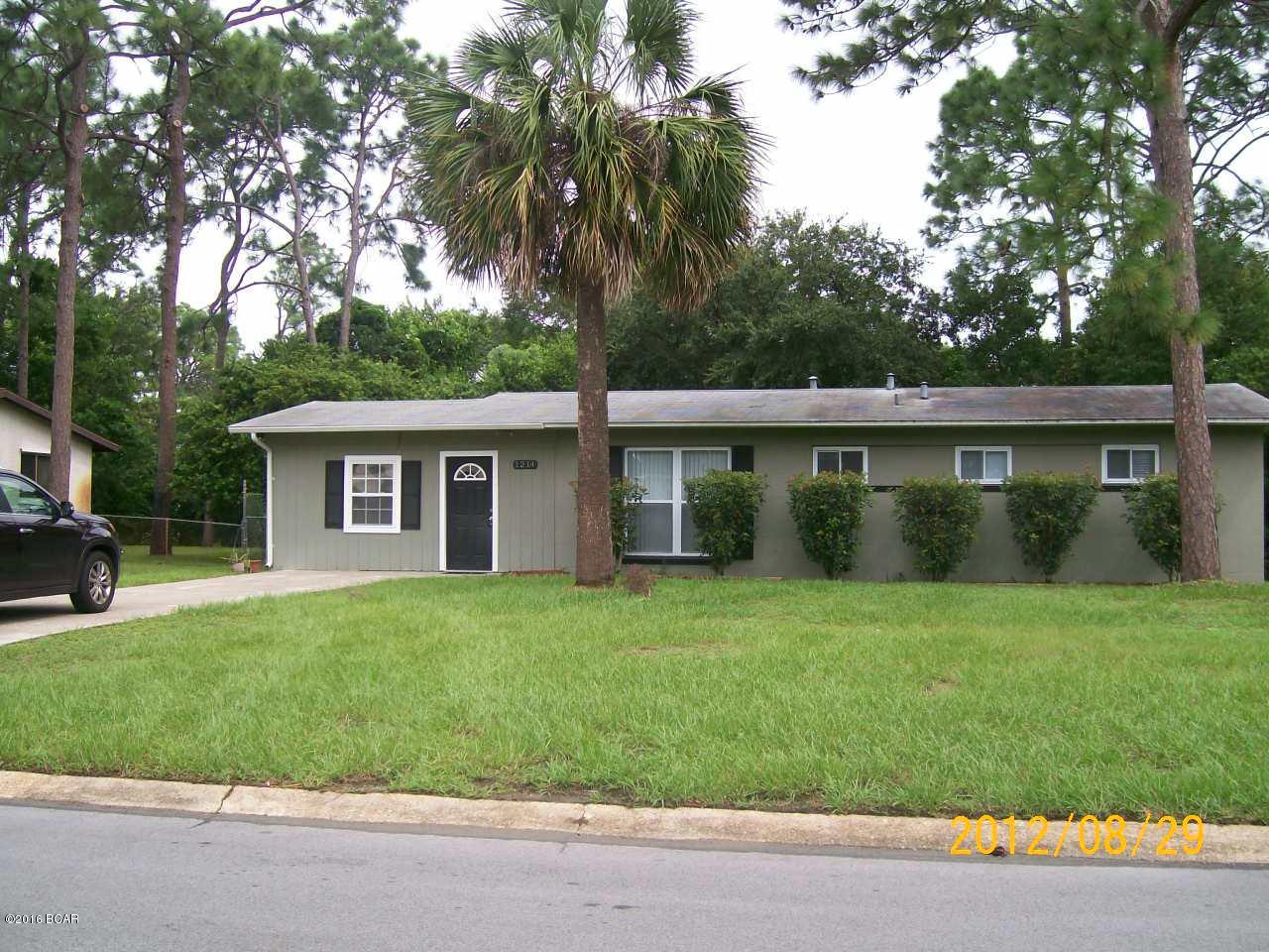 Central location, just off 23rd St near Airport Rd and Lisenby Ave.  This 3 bedroom home has a hall bath with tub/shower combo and master bath with shower.  Both living room and Florida room are spacious and there is an open patio off the Florida room in the fenced backyard. There are some ceiling fans and the windows are double paned.  Don't let the age of this home fool you it has been updated from the original build date.  Come by and take a look.