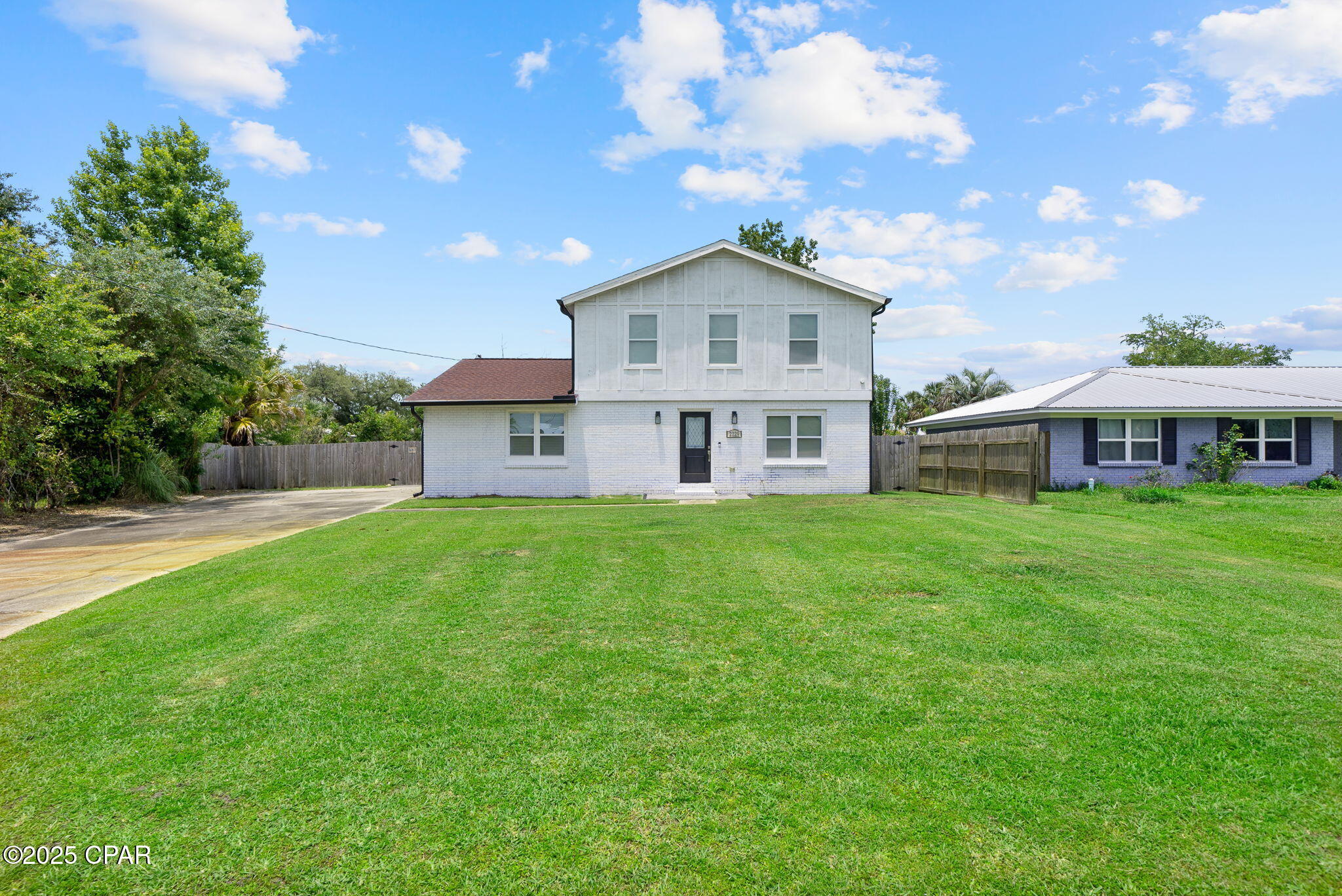 CURRENTLY UNDER CONTRACT, SELLER CONSIDERING BACKUP OFFERS.''Opportunity Returns - Don't Miss It This Time.'' Fully Renovated 3-Bedroom Home in Prime Lynn Haven Location!

Welcome to this beautifully renovated 2-story home located in the heart of Lynn Haven, one of the area sought-after communities offering a charming suburban feel with modern conveniences.

This 3-bedroom, 2.5-bathroom home was completely updated in 2021, featuring new windows, new doors, and stylish, higher end finishes throughout. As you step inside and you'll be taken in by a bright, open-concept living space that flows seamlessly into a modern kitchen and dining area--perfect for both everyday living and entertaining. The galley style kitchen features granite counters paired with a stylish back splash.  To further compliment the kitchen you will find a GE Café French door  refrigerator, 24 inch dual zone wine and beverage cooler along with other stainless steel appliance that make this space home.  

Enjoy peaceful mornings or sunset strolls--this home is just a short walk to a nearby park and waterfront, ideal for outdoor activities and family fun. If you prefer a shorter stroller a fenced in back yard comes with your own pool.  The large pool area  and yard are perfect for hosting family and friends. The large drive way provides ample parking for your guest or boat, you decide.   

Whether you're looking for a primary residence, second home, or investment property, this gem you must see to appreciate!

 Schedule your private showing today and make Lynn Haven your new home!