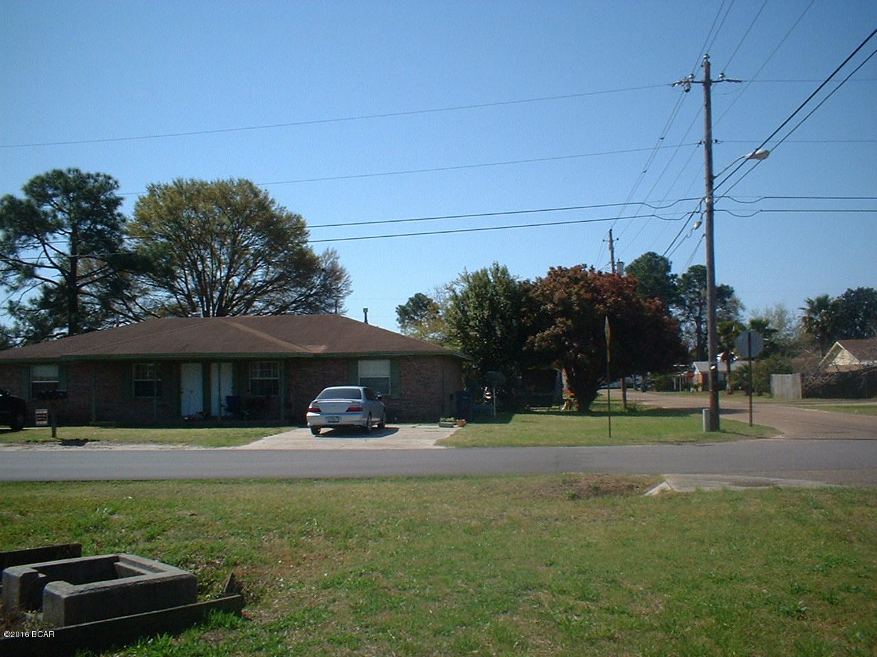 This is a 1-story, 2BR/1BA apartment located close to Gulf Coast State College with stove/oven, refrigerator, dishwasher, washer & dryer connections and is small pet friendly with a $300 non-refundable pet fee.