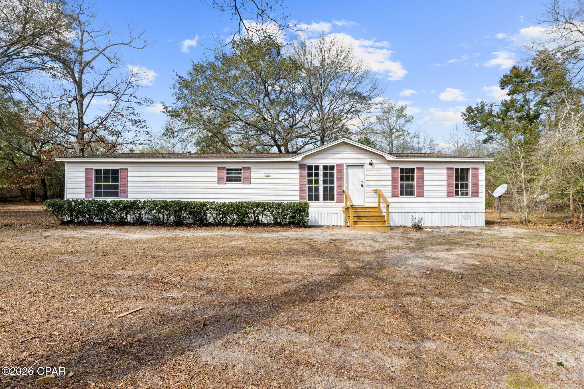 Price Reduced!  Welcome to this beautifully renovated home, situated on a spacious 3 acres. Fantastic location. Once inside you will find an open concept floor plan with modern finishes, perfect for everyday living and entertaining.  Luxury vinyl plank in main spaces. Brand-new stainless-steel appliance package. Brand new hvac. Outside, it offers endless possibilities for animals, gardening and recreation. You are able to enjoy the freedom of country living while still being convenient to shopping and restaurants. If you are looking for a peaceful homestead, welcome home. Schedule your visit today before its gone!