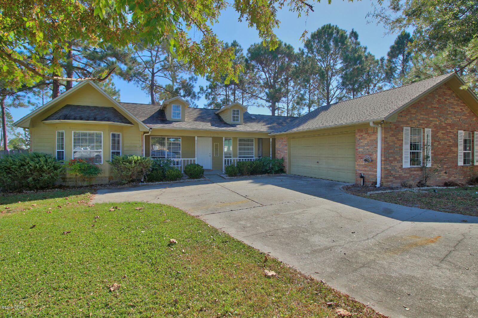 This amazing house is now available for rent! Watch the sunrise over the Bay every morning from this gorgeous 3bd/2ba home that has it all! This home features tile floors that looks like hand scraped wood, fireplace, split bedroom design, oversized 2 car garage, eat-in kitchen, formal dining room, outdoor workshop, huge laundry room, along with a view of the Marsh & Bay. This home is perfectly located on a quiet cul-de-sac and very short distant to shopping, dining, and Tyndall Air Force Base.