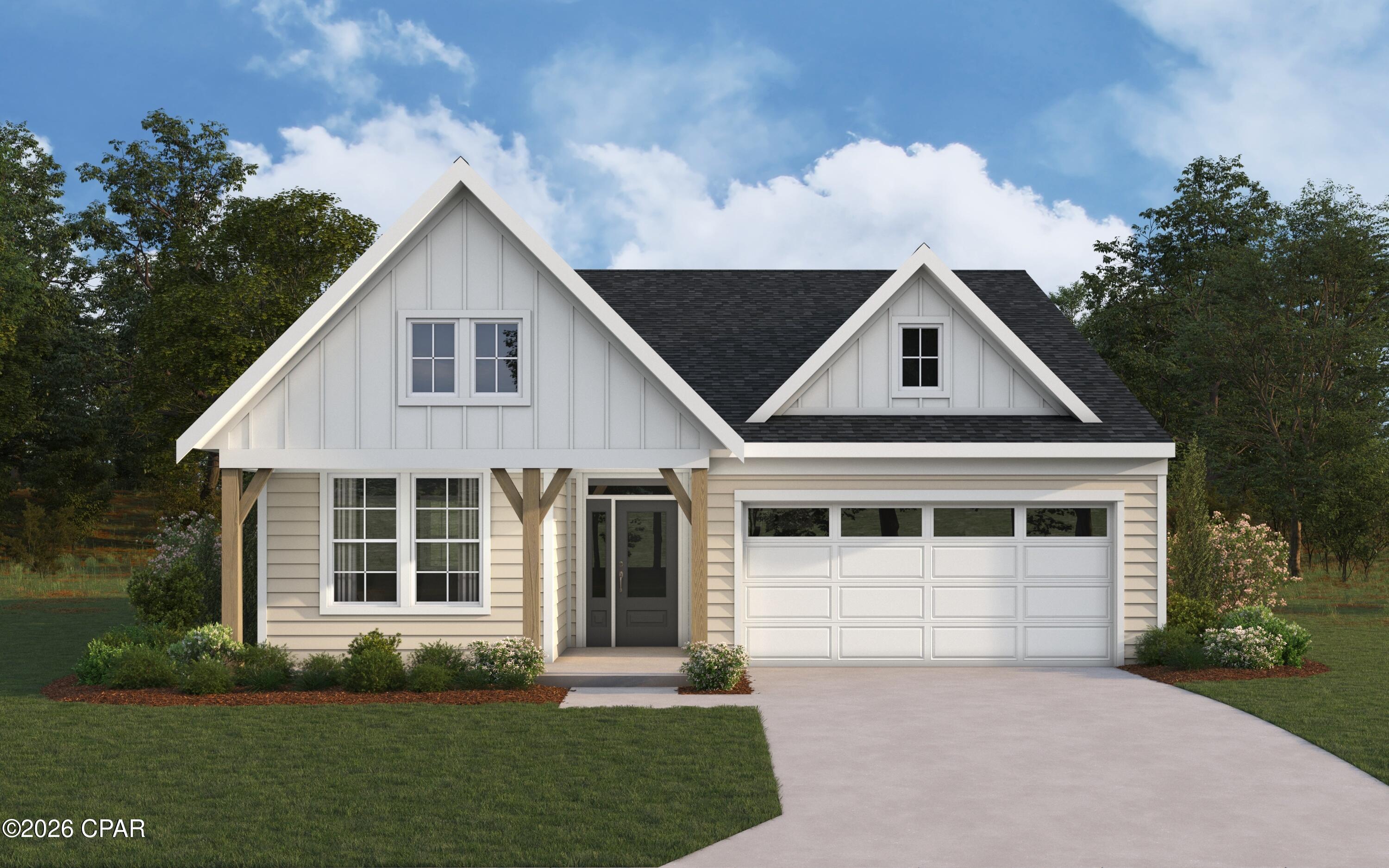 New construction by Fischer Homes in the beautiful Breakfast Point East community, featuring the stunning Amelia design. This unique plan offers 3 bedrooms and 3 full baths. The expansive family room is the perfect gathering space. Spacious open kitchen with a large island and walk-in pantry connects to the morning room, that walks out to the patio. The owner's suite features a spacious private bath and walk-in closet. The spacious 2-bay garage completes this exceptional home.