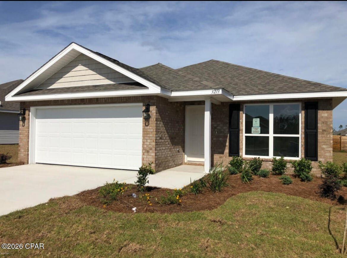 This Property has 4 bedrooms and 2 bathrooms,There is a bedroom at the front of the home that looks out to the landscaped front yard. The kitchen is open and airy and has plenty of cabinetry as well as a pantry. The countertops are durable laminate and the appliances include a stove, microwave and dishwasher. A small hallway just off the breakfast area leads to two bedrooms and a hall bath.