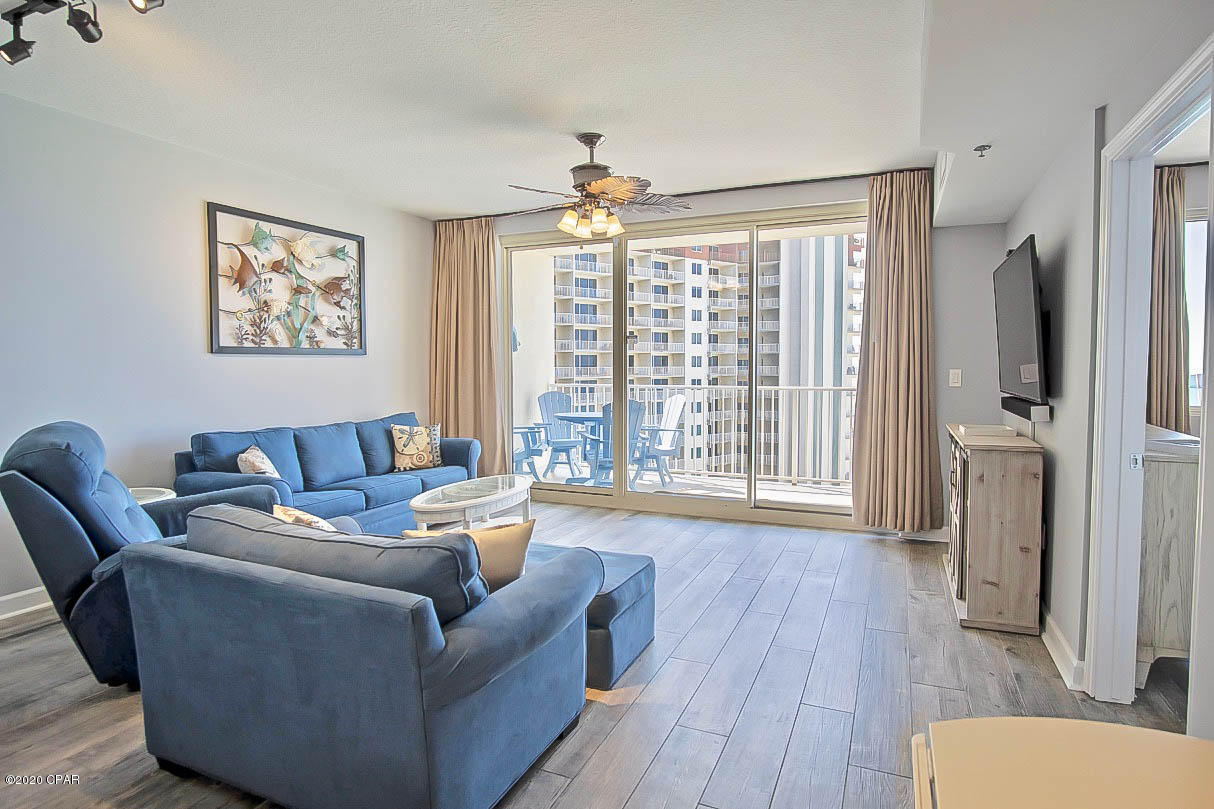 'CURRENTLY UNDER CONTRACT, SELLER ACCEPTING BACKUP OFFERS' 



PRESTINE...Completely renovated and rental ready!!  This 2 bedroom / 2 bathroom unit has been completely remodeled from ceiling to floor, new appliances, paint, flooring, furniture, household items and more!!  Great opportunity to own in the hottest resort in Panama City Beach.

The huge gulf front balcony provides plenty of room to hang out with family and friends!!  Or relax on the balcony listening to the waves with a good book.

• Beautiful Gulf Front Lagoon Swimming Pool with Fountains 

• 2 Tiki Bars with tropical drinks and gourmet food

• Large Pool Deck with Plenty of Lounging Chairs

• Gulf Front Hot Tub

• Large Heated