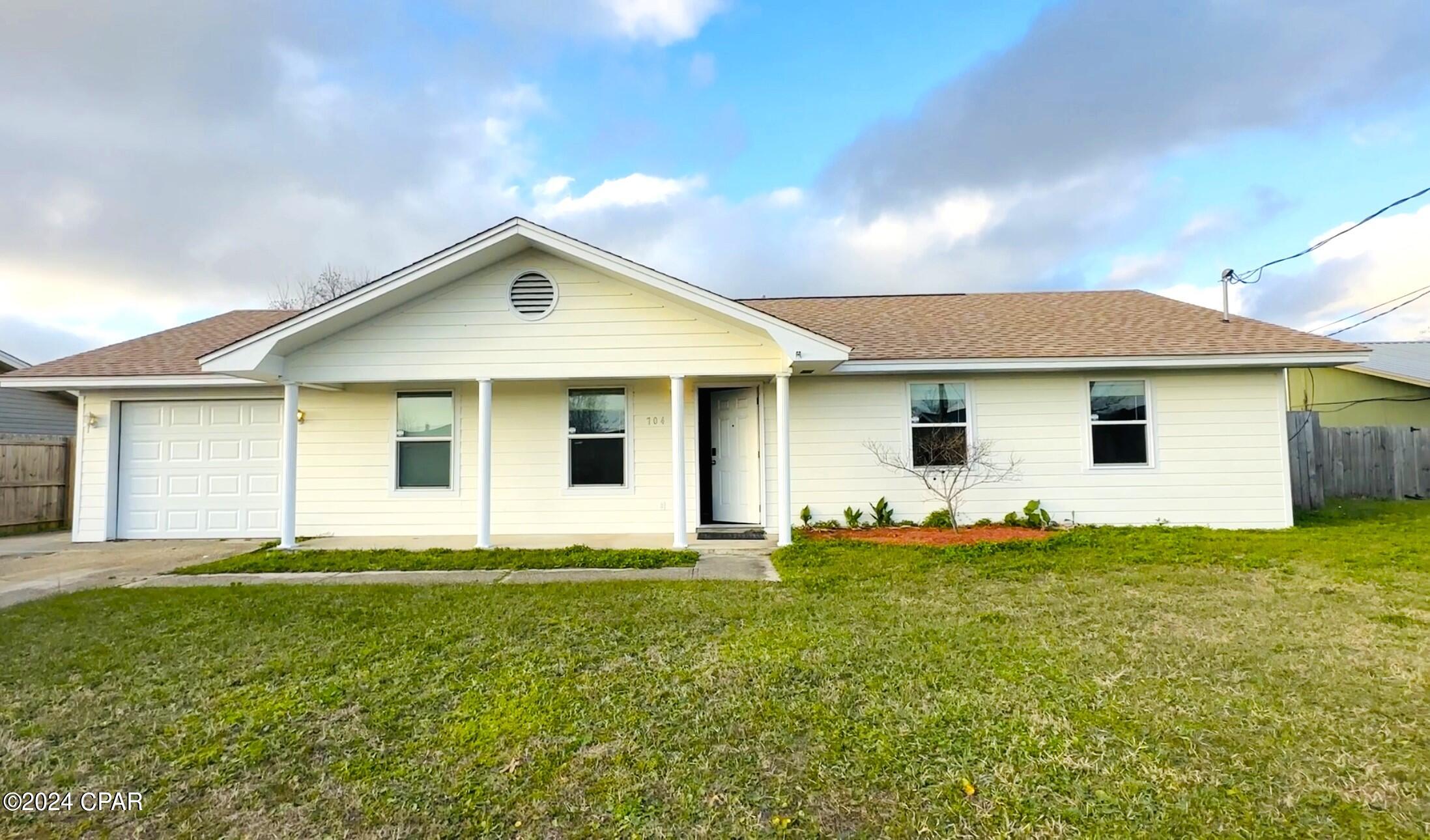 3 bed 2 bath home. Updated features new hardie board, new roof, updated flooring throughout, recessed lighting