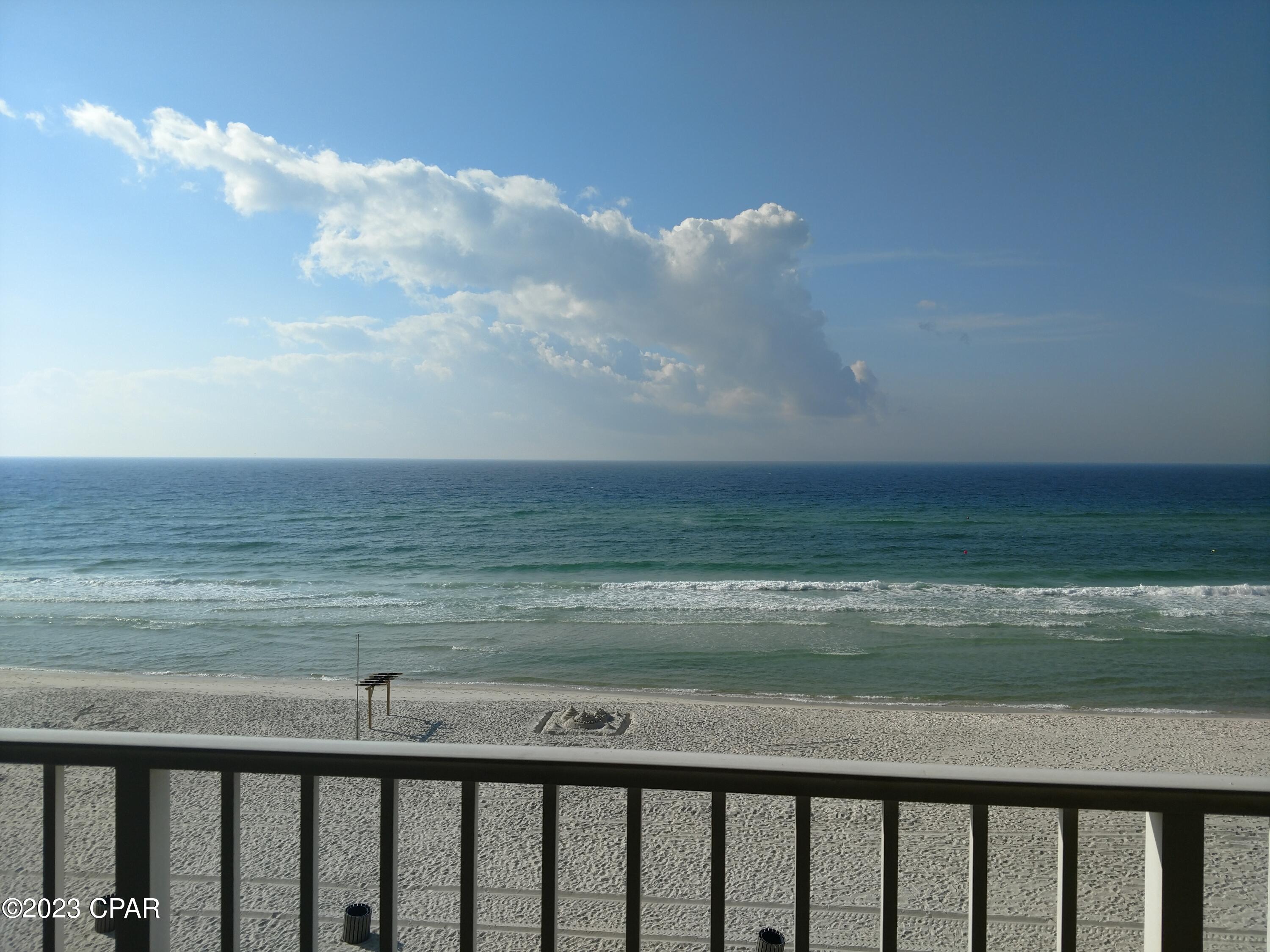 Welcome to this beautiful condo at Tidewater Beach Resort, located in the heart of Panama City Beach, FL!

This one-bedroom, one-bathroom condo offers a stunning ocean view that can be enjoyed from your private balcony. The interior features a breakfast bar in the kitchen and ceiling fans for your comfort. The condo also comes with a stacked washer/dryer included 'as-is' for convenience!

The resort-style living offers a plethora of amenities including private beach access, indoor and outdoor community pools, a community fitness center complete with a Roman Spa, and a community movie/media center. For your convenience, there is an onsite restaurant and convenience store!

Experience the best of beachfront living at the Beautiful Condo at Tidewater Beach Resort!

**********************************************************************
Community/Resort Amenities Include: 

<+> Private Beach Access!
<+> Heated Indoor & 2 Outdoor Pools!
<+> Fitness Center w/Roman Spa!
<+> Movie/Media Center!
<+> Onsite Restaurant!
<+> Onsite Convenience Store!
**********************************************************************

Make this condo your new home and live like you're on vacation EVERYDAY!

-----------------------------------------------------------------------------------------

*Water/Sewage, Garbage & WiFi Included!*

*Stacked Washer/Dryer Included 'As-Is' for Convenience!*

*NO PETS*

**Viewings by appointment ONLY. **

**One-Time Tidewater HOA Registration Required