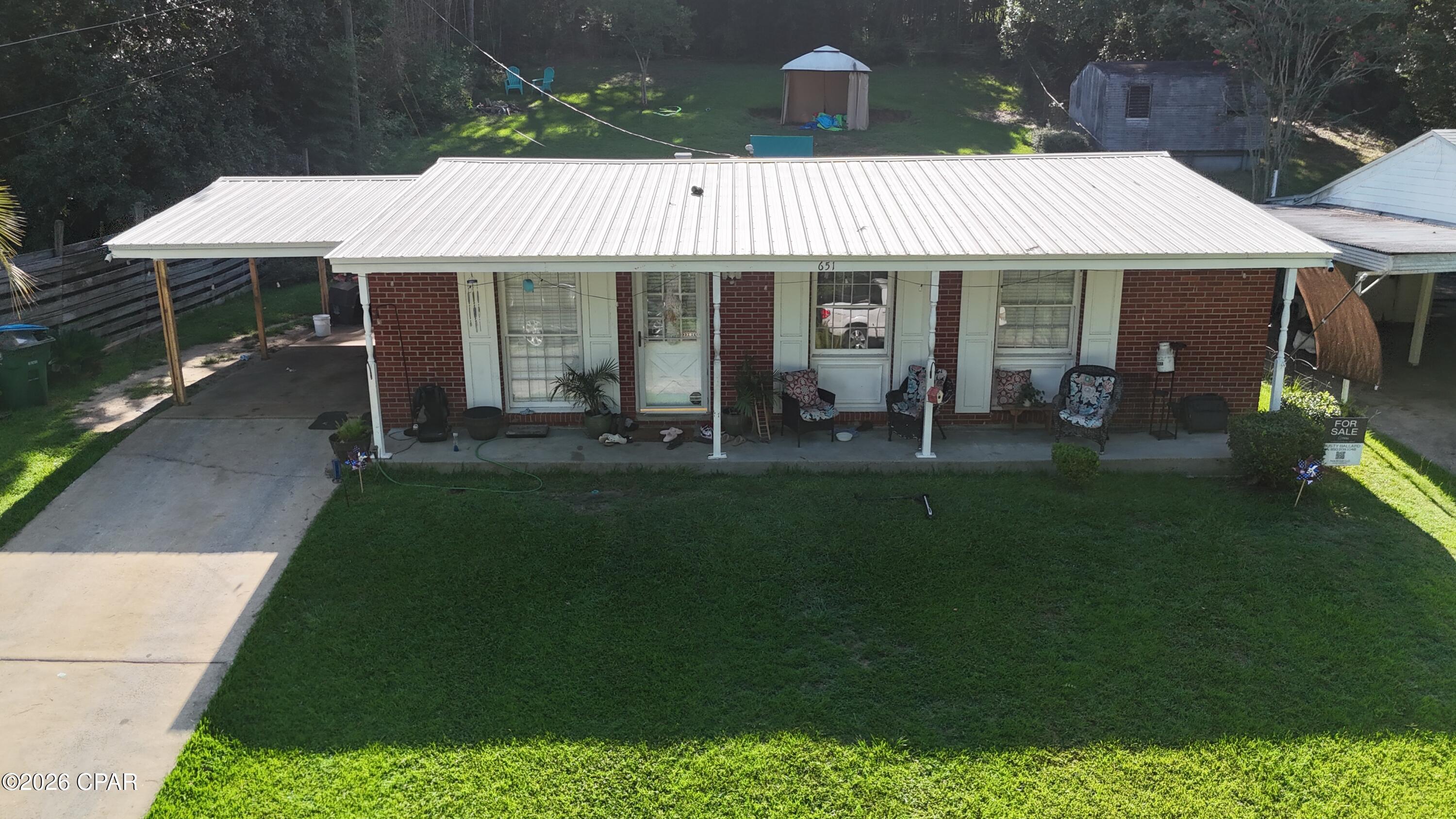 Welcome to this well-maintained 3-bedroom, 1-bathroom home located in Chattahoochee, Florida. Offering 1,064 heated and cooled square feet, this home features beautiful luxury vinyl plank flooring throughout and a functional layout designed for comfortable everyday living. The bedrooms are generously sized, providing plenty of space for family, guests, or a home office setup. Step outside to enjoy the spacious backyard, perfect for entertaining, family gatherings, outdoor activities, or relaxing evenings at home. Conveniently located with easy access to local amenities, this property would make an excellent primary residence, rental investment, or first-time home purchase. Schedule your private showing today.