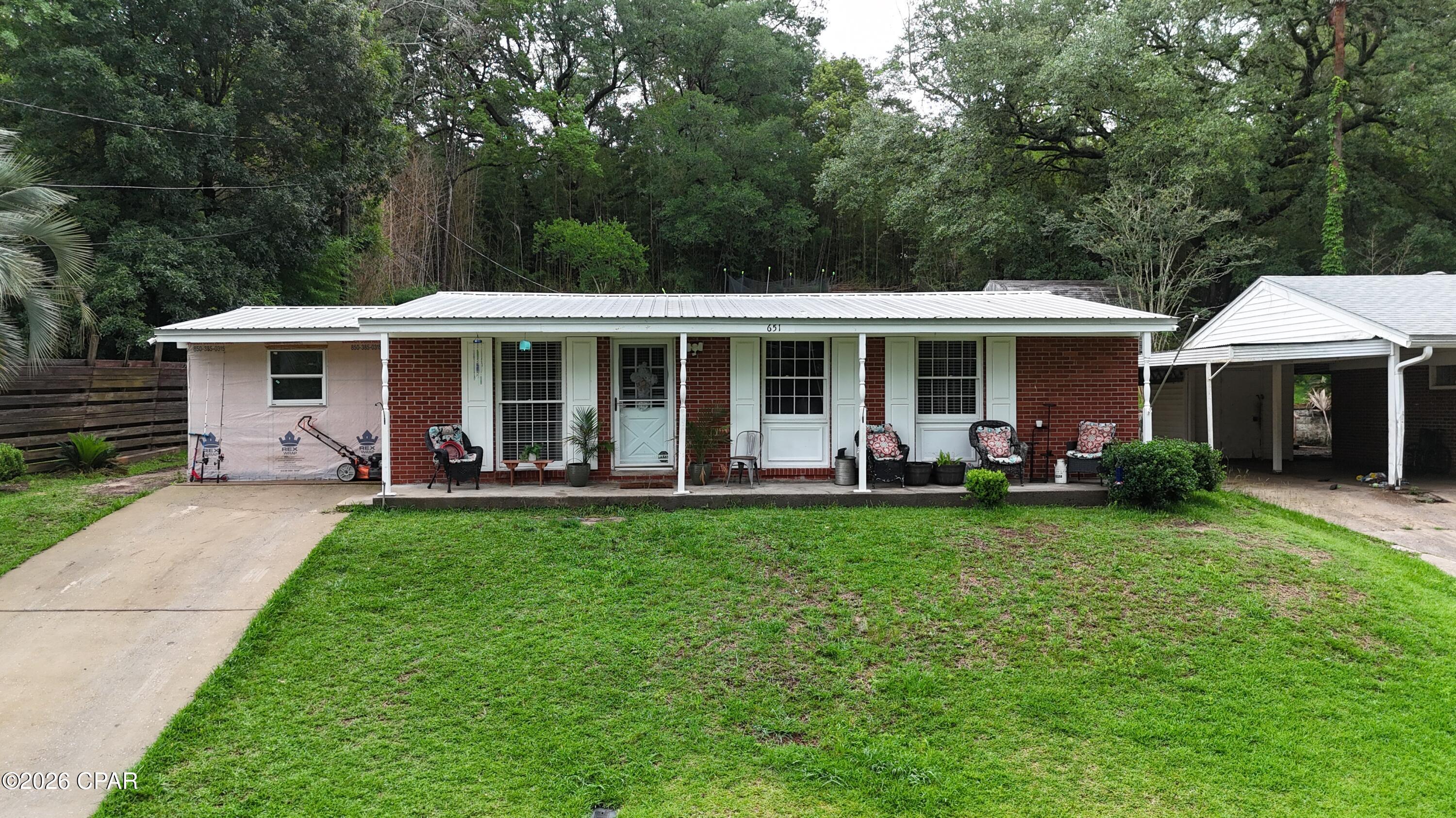 Welcome to this well-maintained 3-bedroom, 1-bathroom home located in Chattahoochee, Florida. Offering 1,064 heated and cooled square feet, this home features beautiful luxury vinyl plank flooring throughout and a functional layout designed for comfortable everyday living. The bedrooms are generously sized, providing plenty of space for family, guests, or a home office setup. Step outside to enjoy the spacious backyard, perfect for entertaining, family gatherings, outdoor activities, or relaxing evenings at home. Conveniently located with easy access to local amenities, this property would make an excellent primary residence, rental investment, or first-time home purchase. Schedule your private showing today.