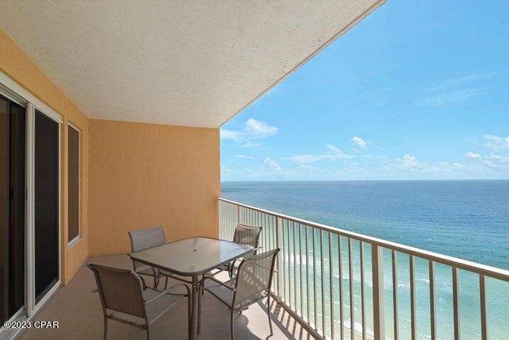 Treasure Island #1406 is a gulf front condo located right off Thomas Drive. Take a short elevator ride to the pool deck, grab a boozy drink, and head down the deck to the beach to start having fun in the sun!